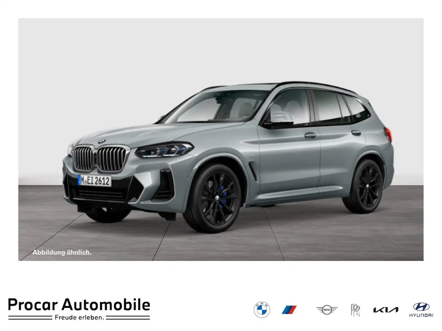 BMW X3 xDrive30d M Sportpaket Head-Up HiFi DAB WLAN Grau - 1