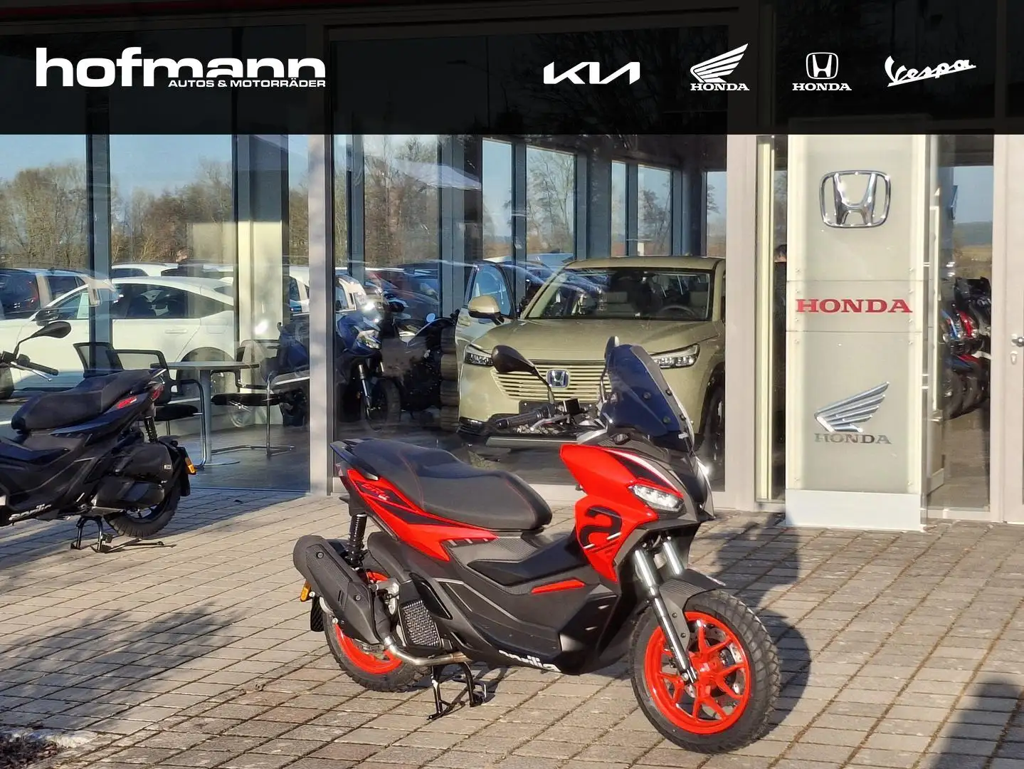 Aprilia SR GT 125 S ABS Rouge - 1