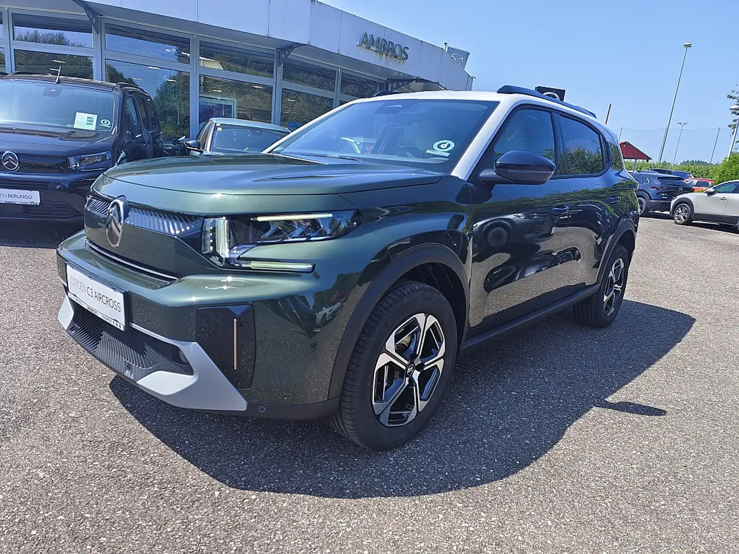 Citroen C3 Aircross 7-SITZER mHEV 145 Max ë-DSC6 Automatik Vorführw... Vert - 1