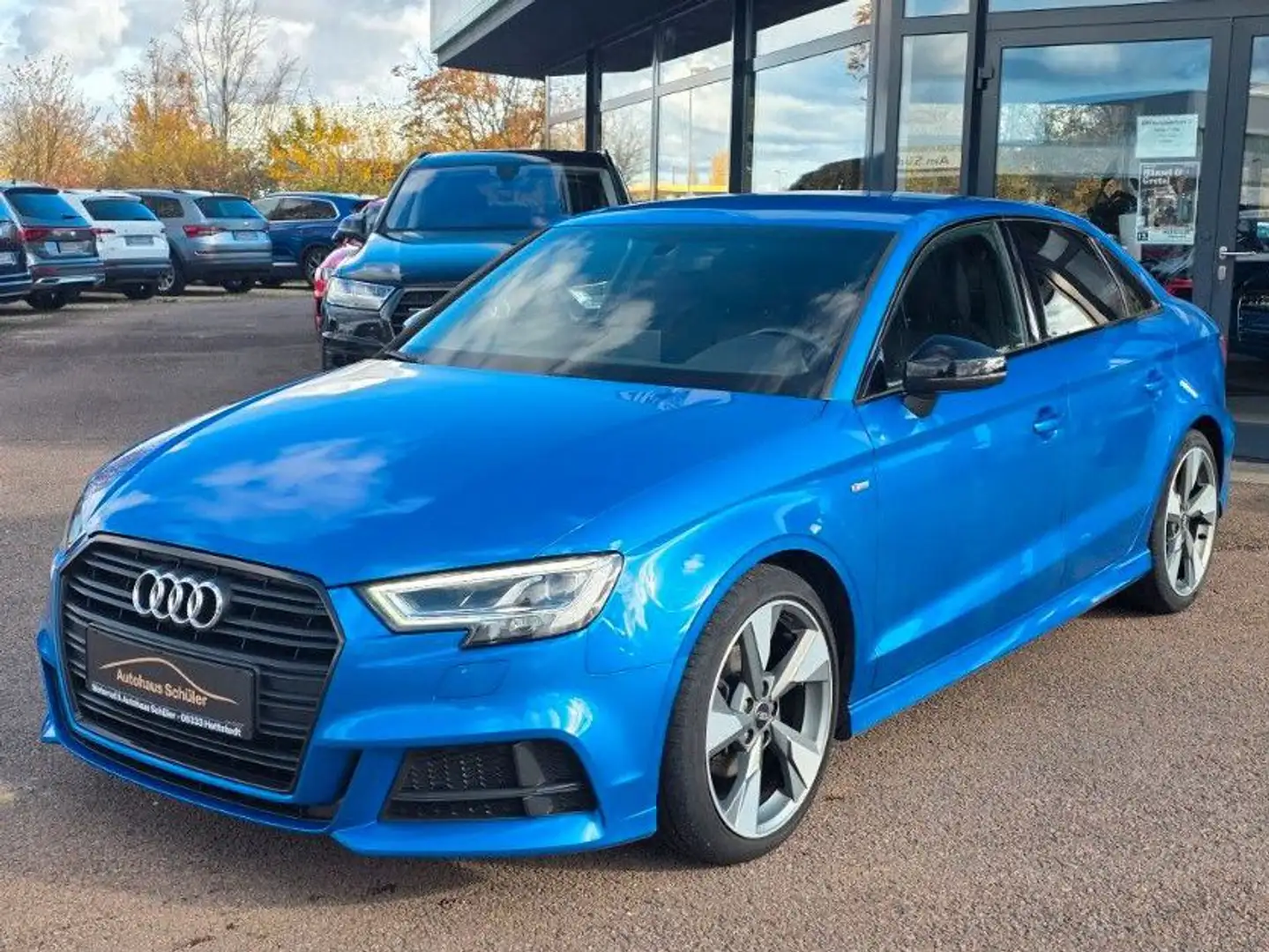 Audi A3 Limousine sport+LED+Navi+S-Line+DCC Bleu - 1