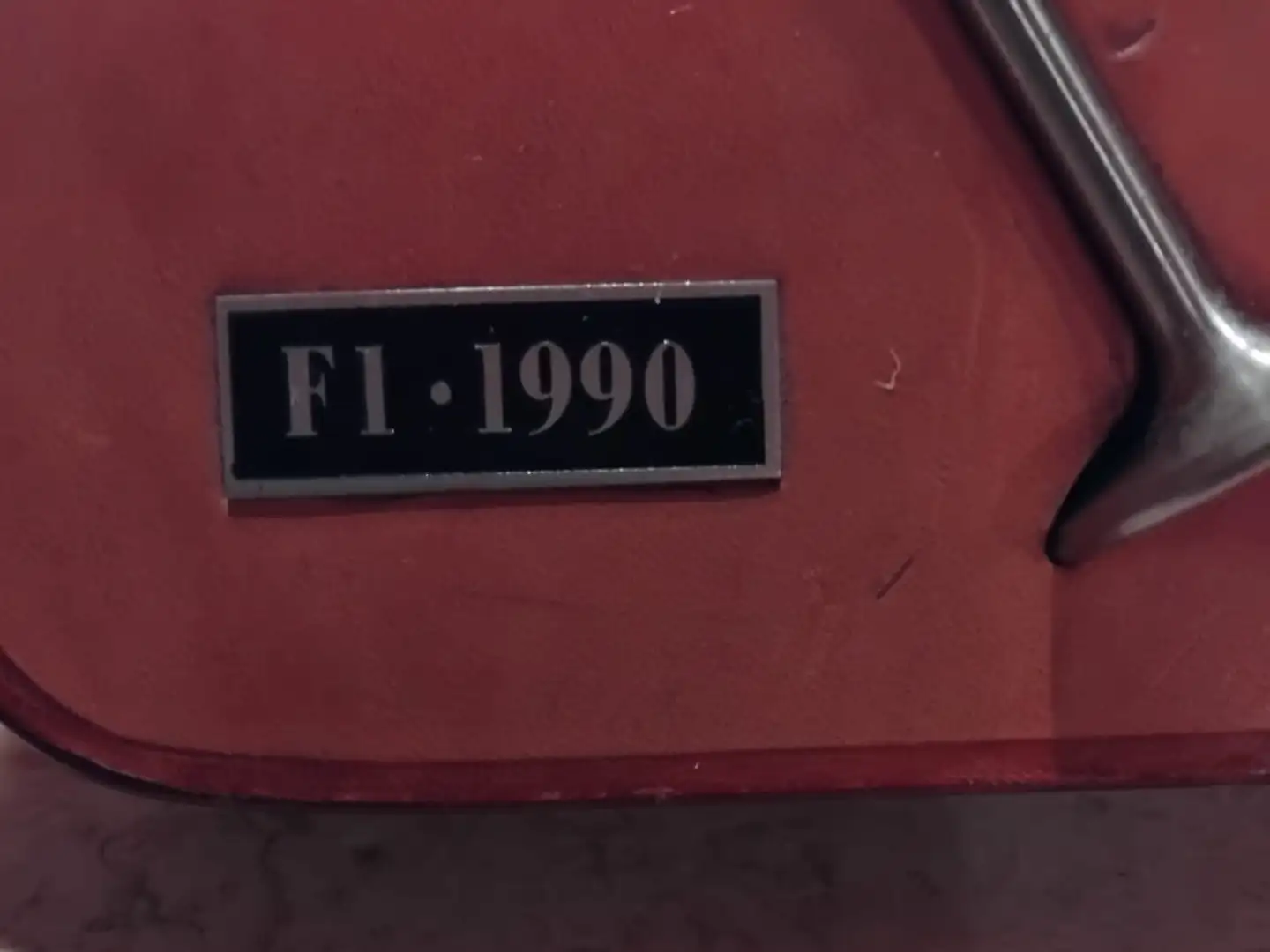 Maserati Quattroporte Ferrari 4Valvole F1 1990 originali Ferrari  Schedo Rood - 2