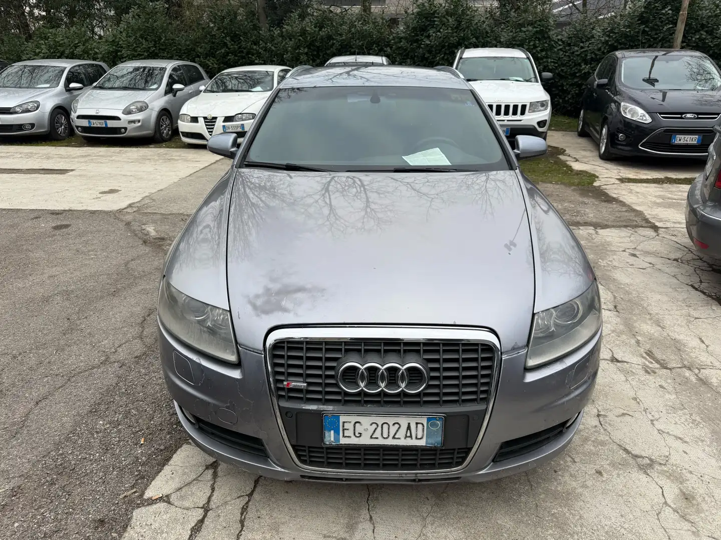 Audi A6 Avant 2.7 V6 tdi quattro tiptronic fap S LINE Plateado - 2