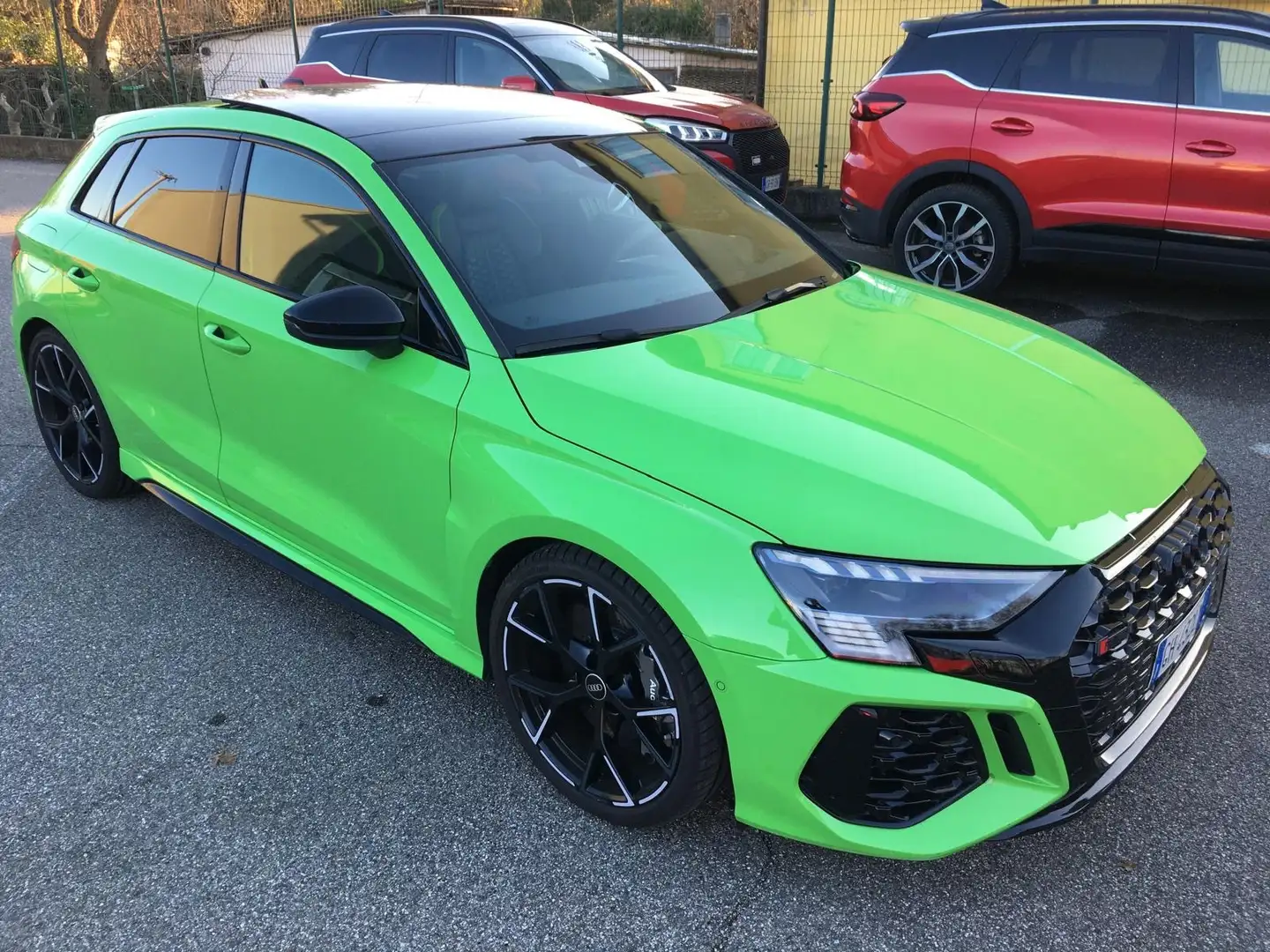 Audi RS3 A3 IV  Sportback 2.5 tfsi quattro s-tronic Verde - 2