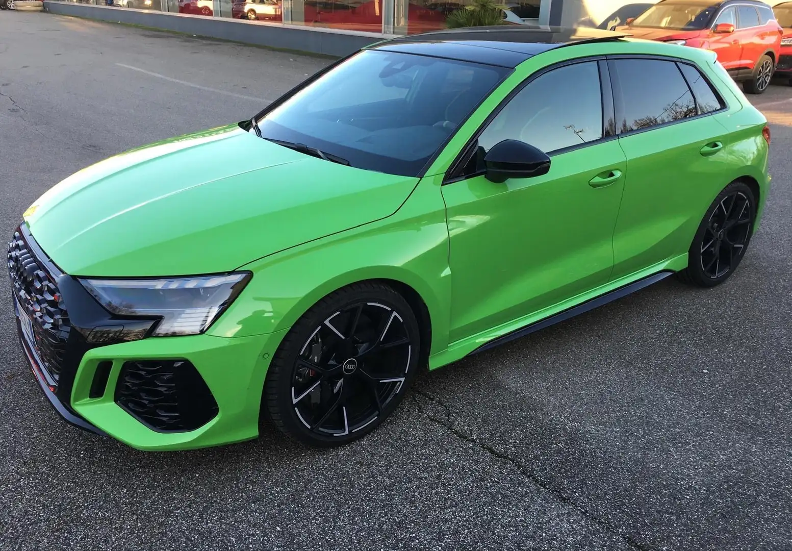 Audi RS3 A3 IV  Sportback 2.5 tfsi quattro s-tronic Verde - 1