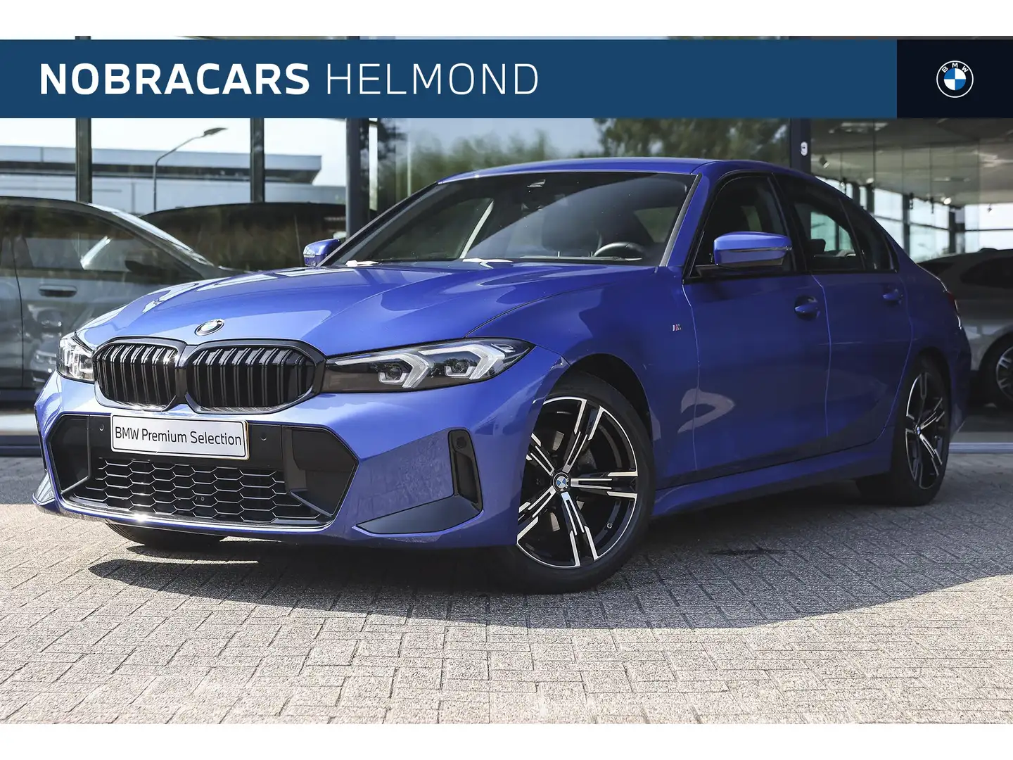 BMW 320 3 Serie 320i High Executive M Sport Automaat / Spo Blauw - 1