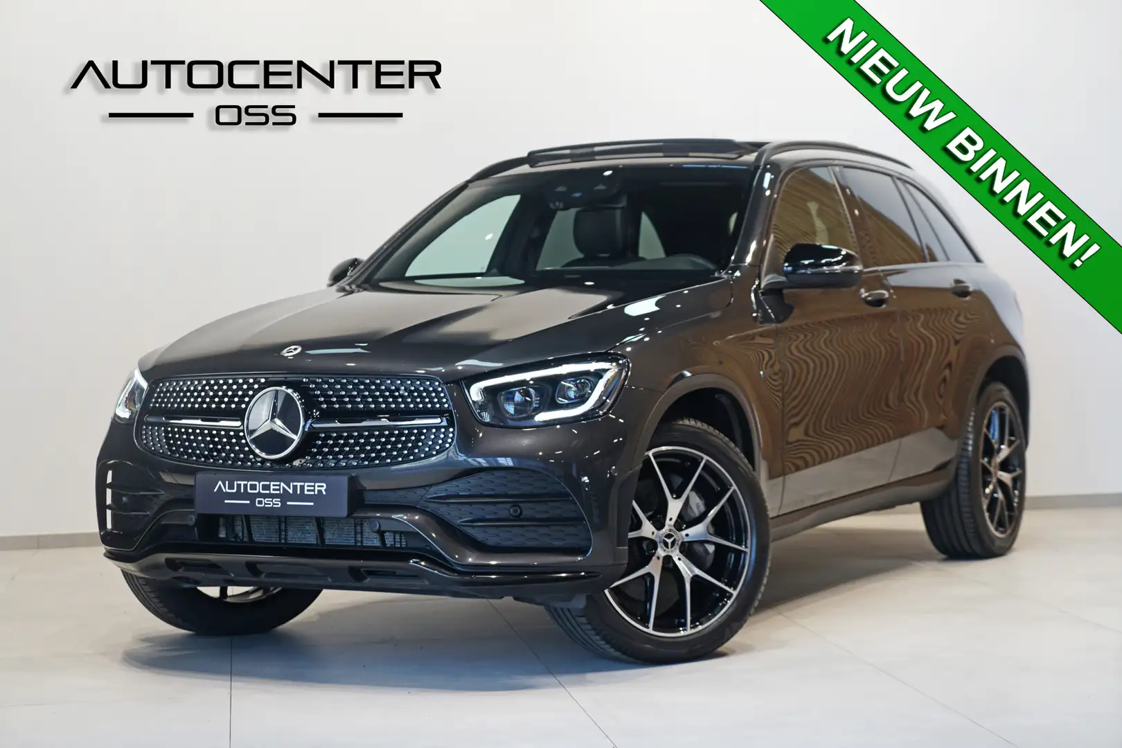 Mercedes-Benz GLC 300 300e 4MATIC AMG ✅ PANO ✅ TREKHAAK ✅ MULTIBEAM ✅ CA Grijs - 1