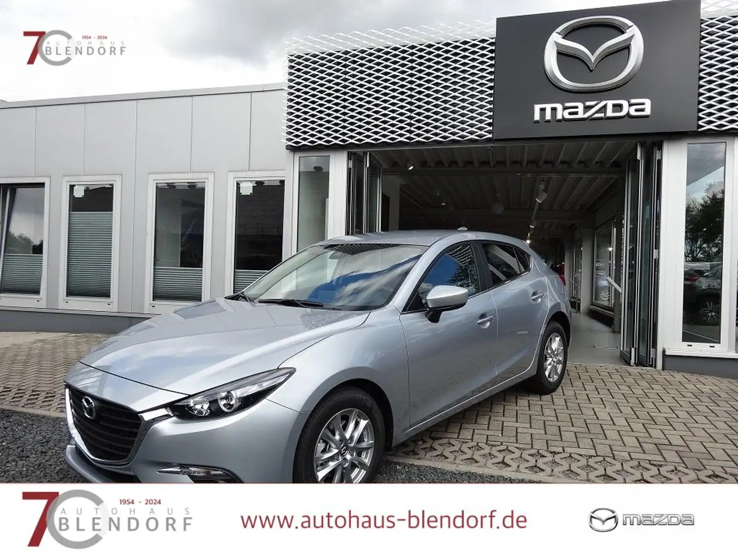 Mazda 3 Exclusive 120 LED|PDC|Lenkradhzg Zilver - 1