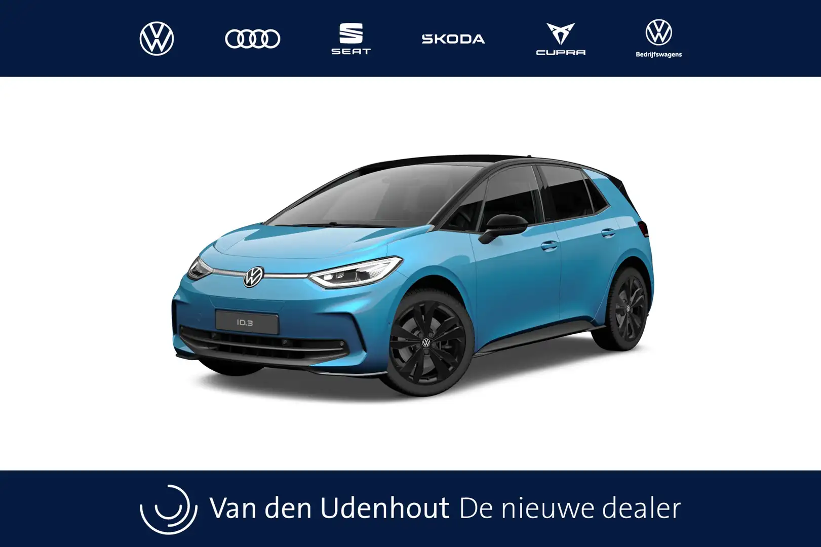 Volkswagen ID.3 59kWh 204 1AT Pro Business Automaat Blauw - 1