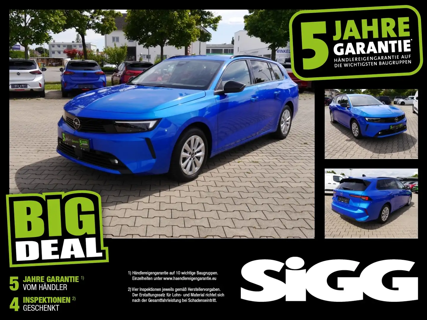 Opel Astra Sports Tourer 1.2 Turbo Enjoy NAV Kamera Blau - 1