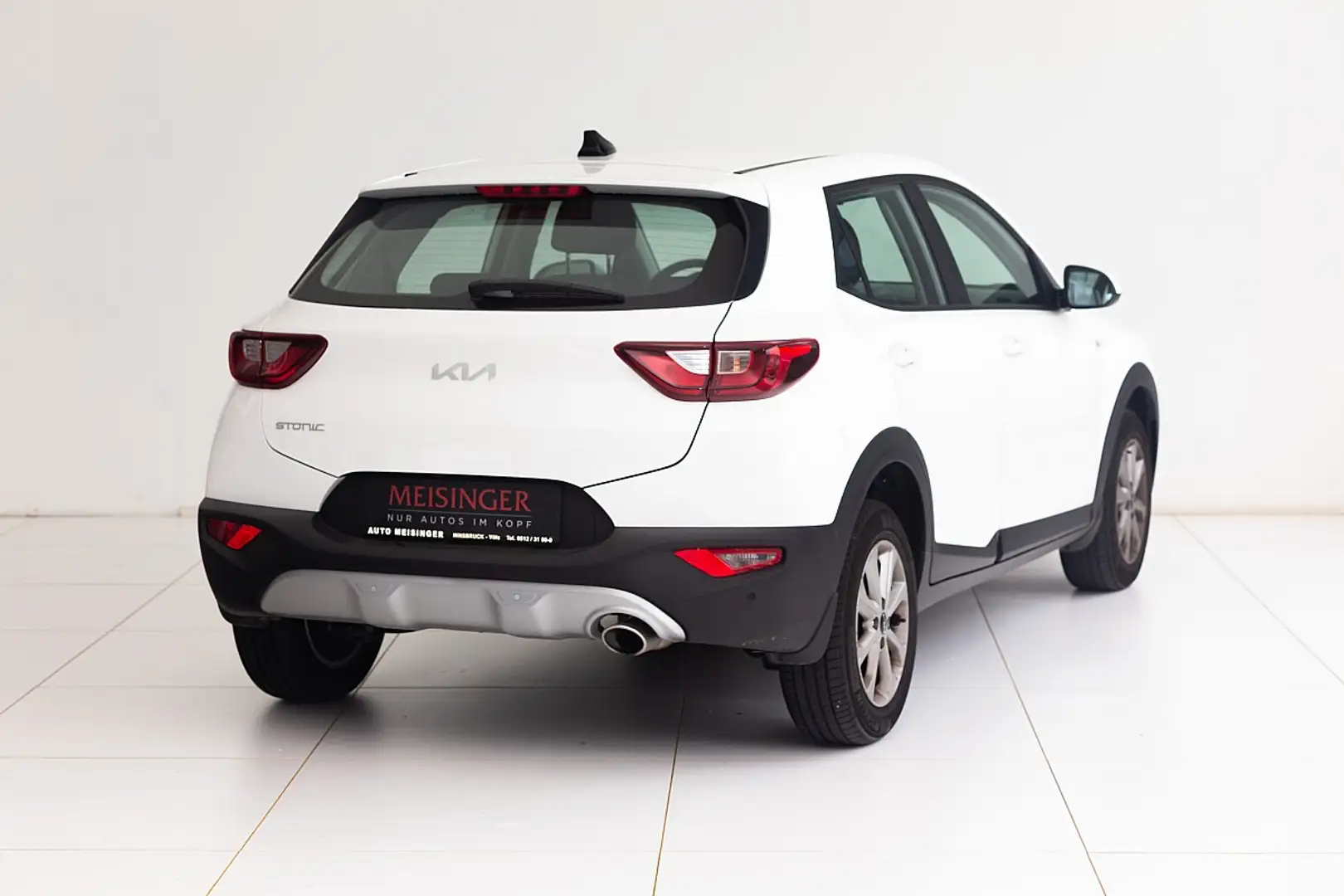 Kia Stonic 1,0 TGDI GPF ISG Titan Weiß - 2