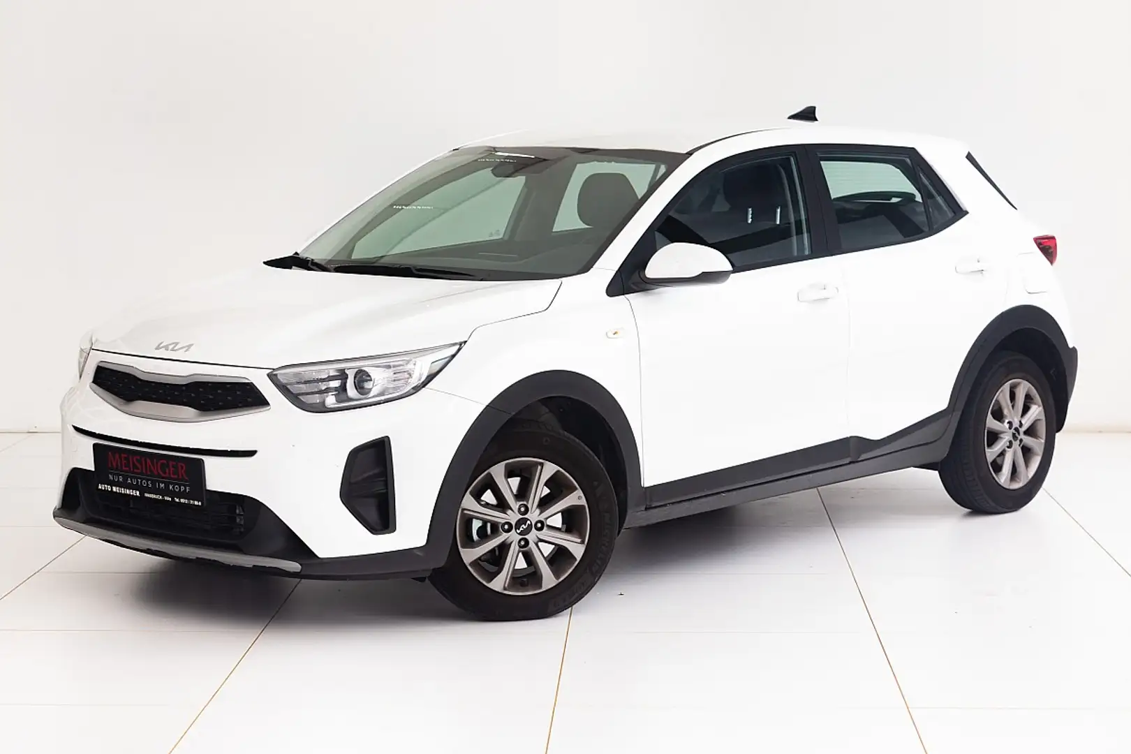Kia Stonic 1,0 TGDI GPF ISG Titan Weiß - 1