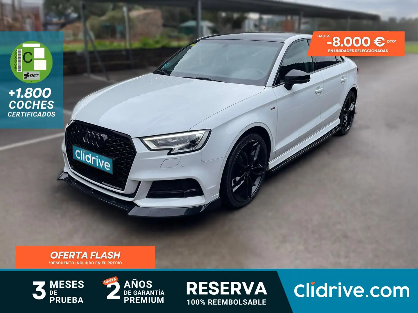 Audi A3 Sportback 1.6TDI S Line Edition S-T 81kW Blanco - 1