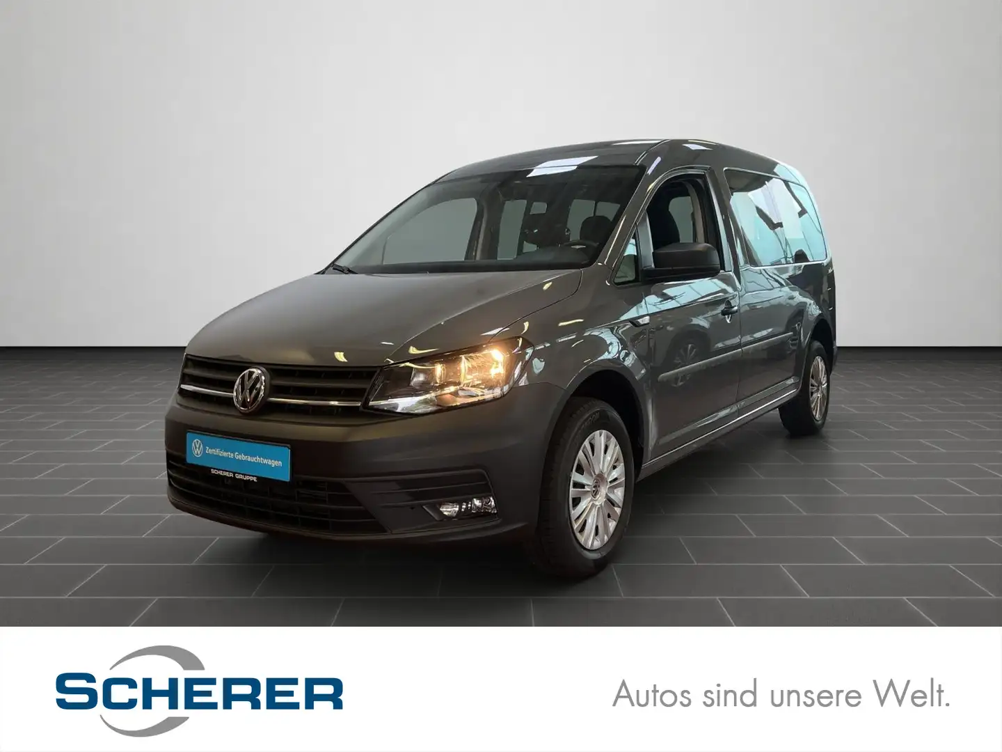 Volkswagen Caddy Kombi Basis-Modell Kombi 5-Sitzer 2.0 Grau - 1