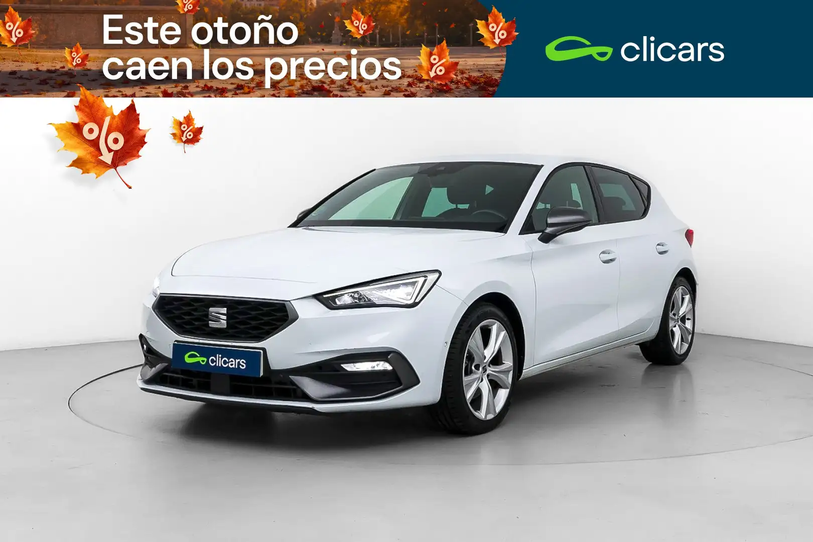 SEAT Leon 1.0 eTSI S&S FR 25º Aniversario DSG-7 110 Blanco - 1