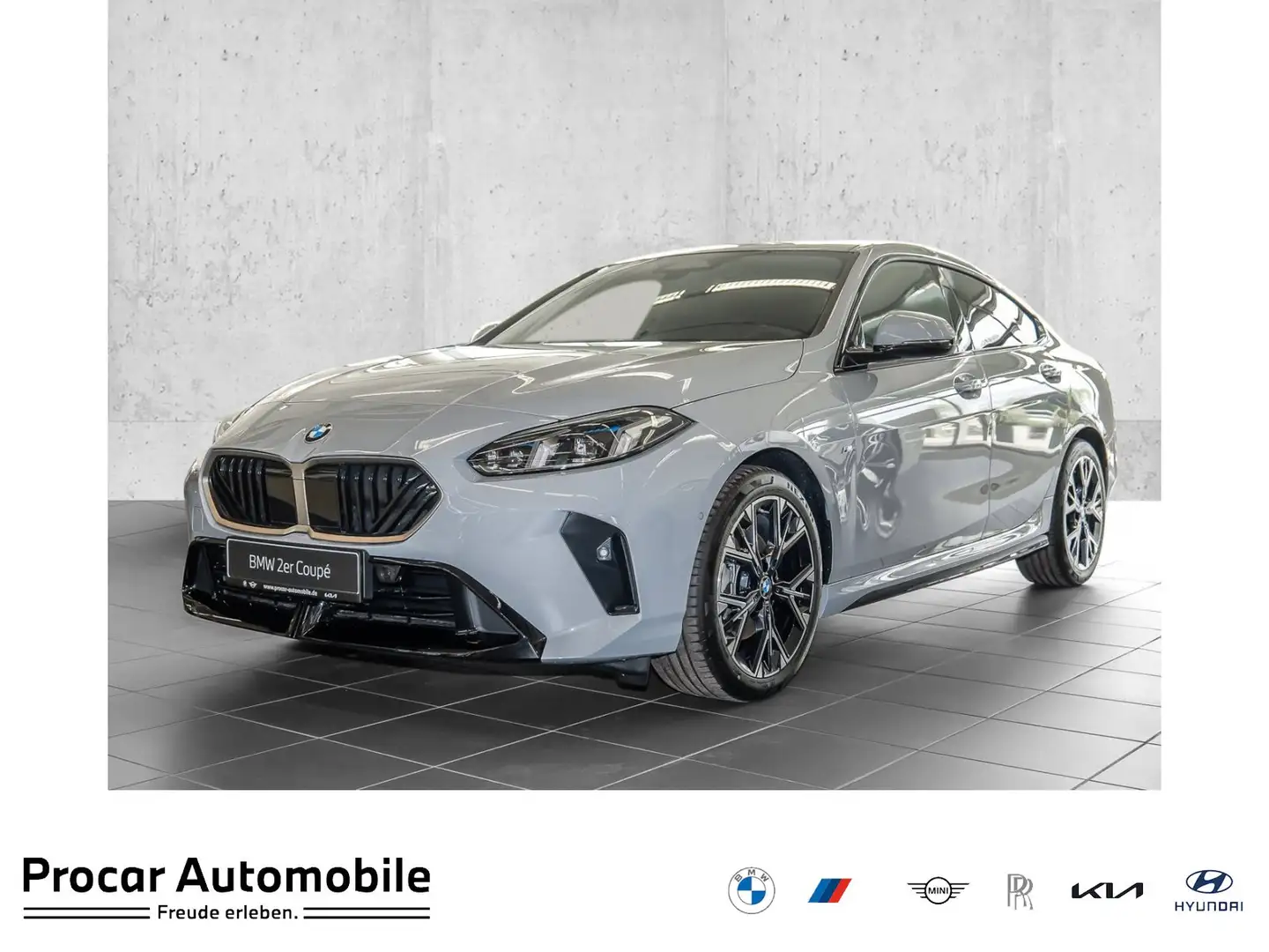 BMW 218 d GranCoupé MSport PANO H/K DA PA LED Klima Grau - 1