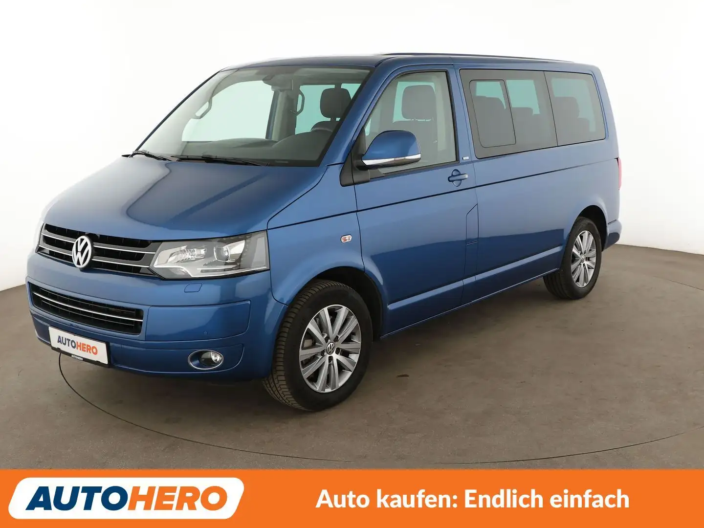 Volkswagen T5 Multivan 2.0 TDI Cup Aut.*7-SITZER*XENON*PDC*SHZ*PANO* Azul - 1