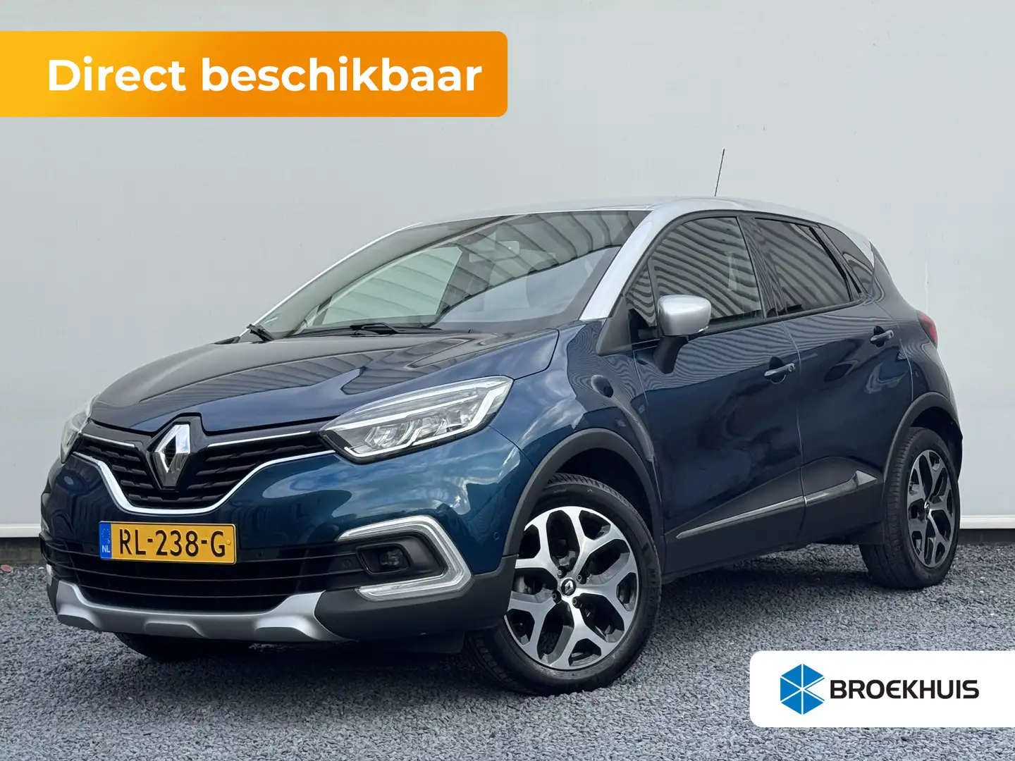 Renault Captur 1.2 TCe Intens 120PK 6-bak | Achteruitrijcamera | Blauw - 1