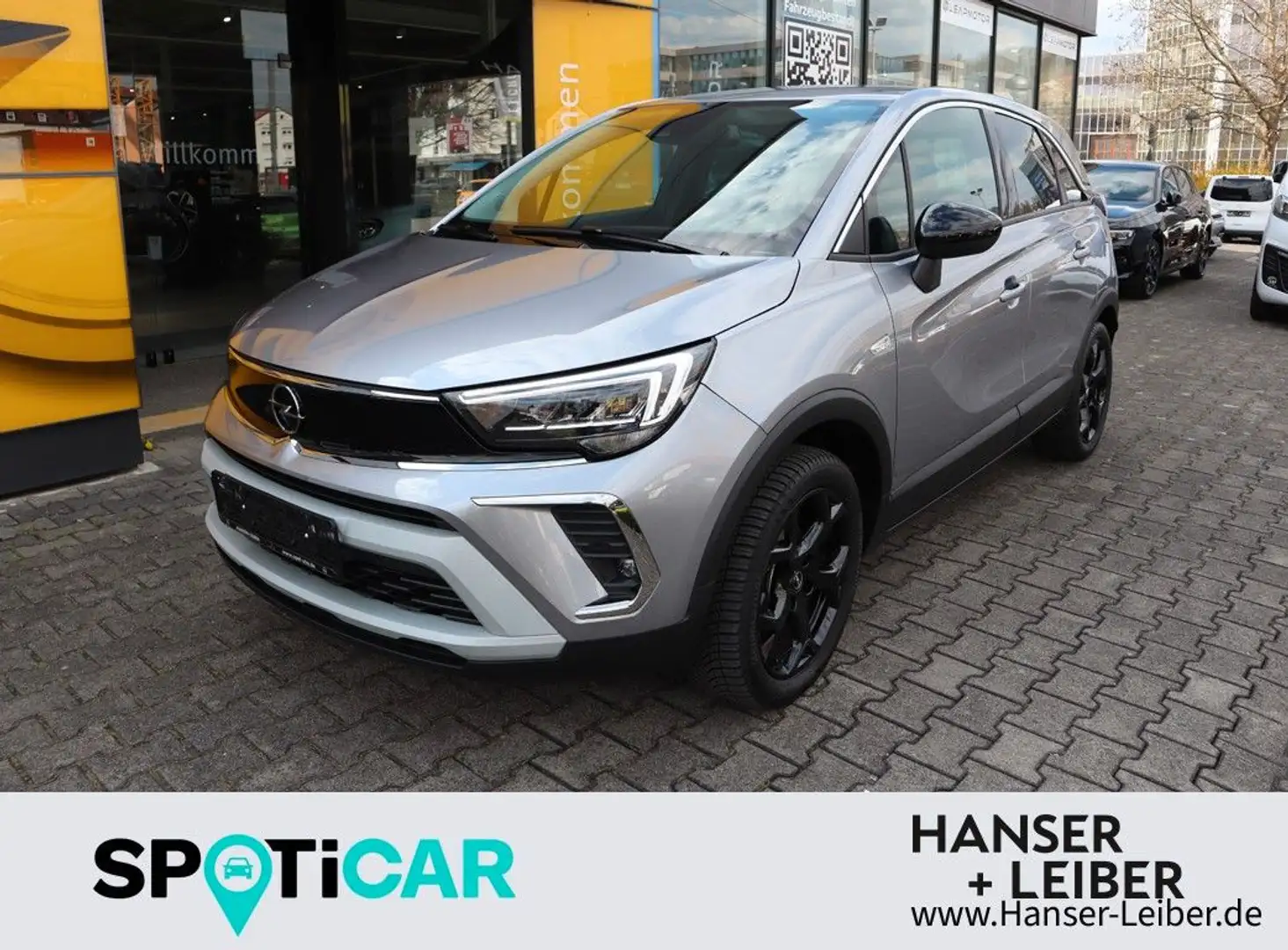 Opel Crossland X Crossland 1.2T AT6 Elegance AHK Navi Sitzhhzg Сірий - 1