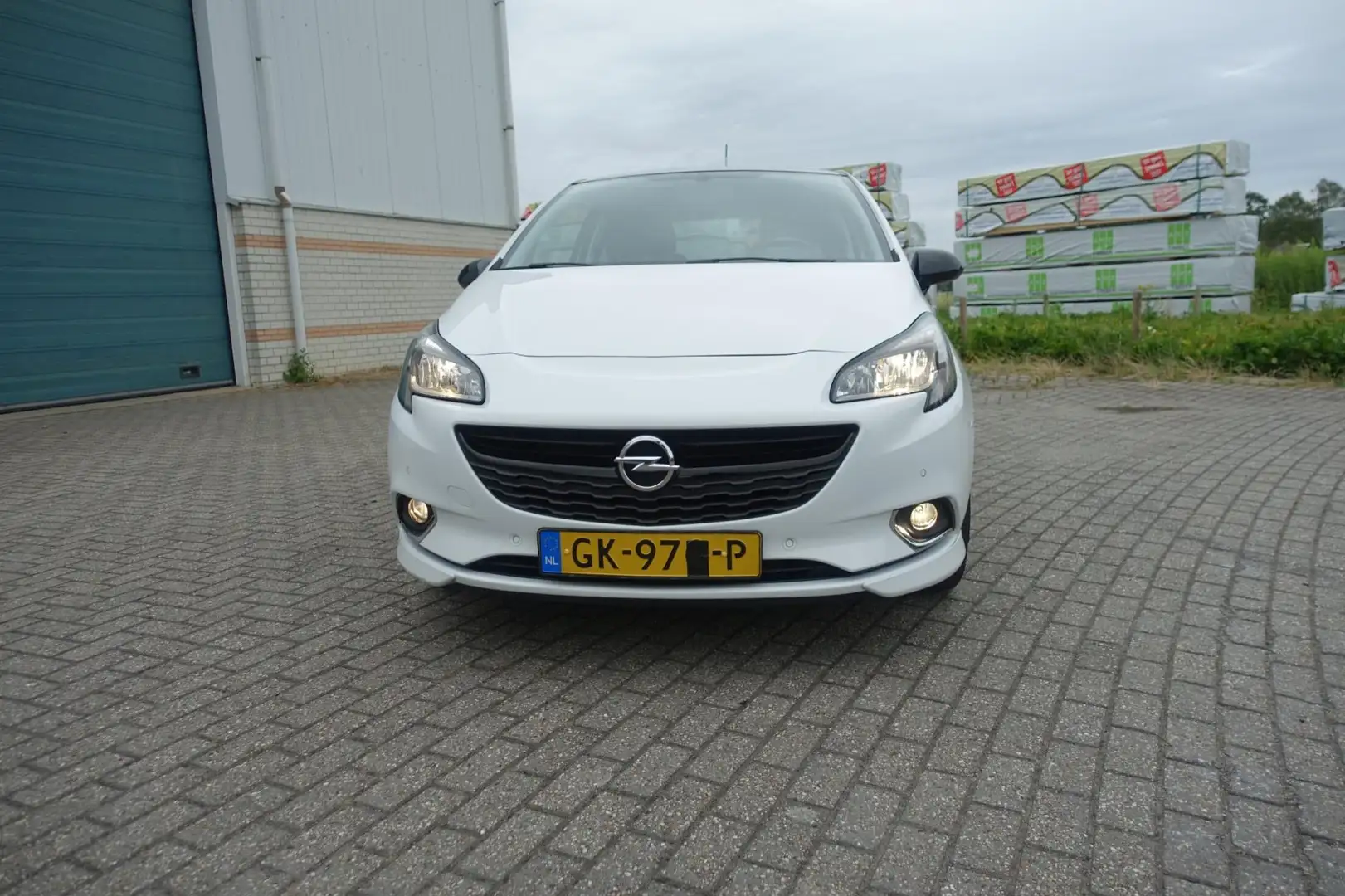 Opel Corsa 1.0 Turbo OPC line Edition - lage km stand - 17" l Wit - 2