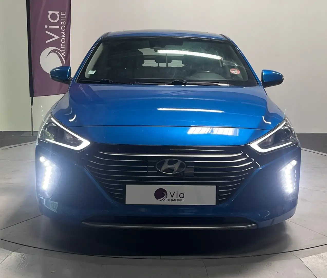 Hyundai IONIQ Hybrid 141 ch Executive - 5P Bleu - 2