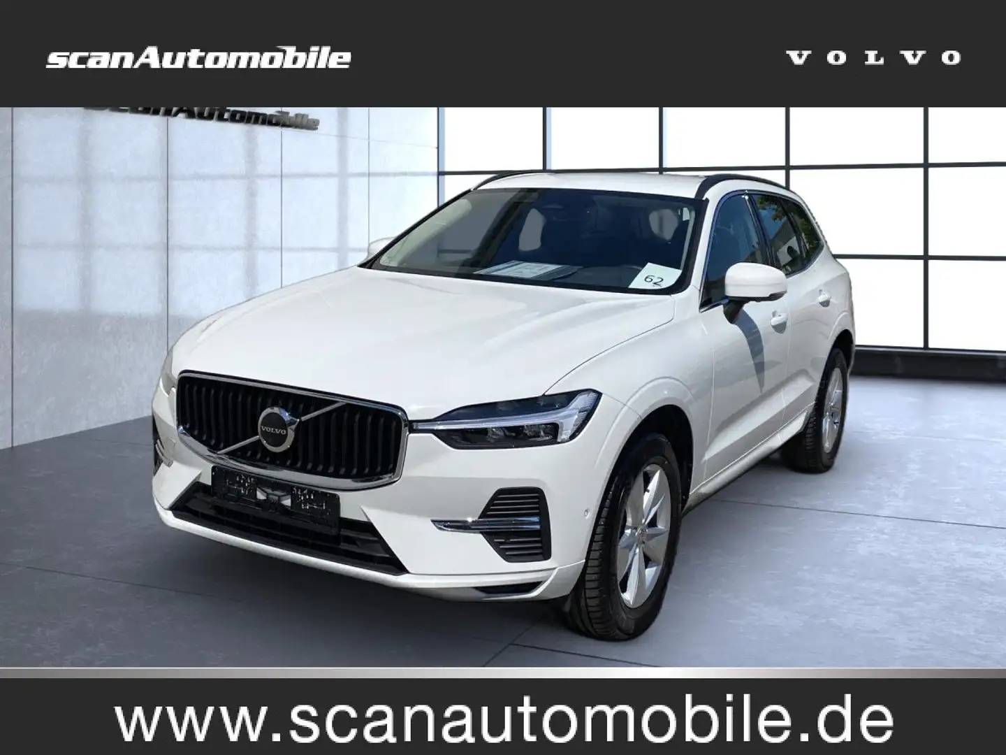Volvo XC60 XC 60 Momentum Pro 2WD Bluetooth Navi LED Klima Blanc - 1