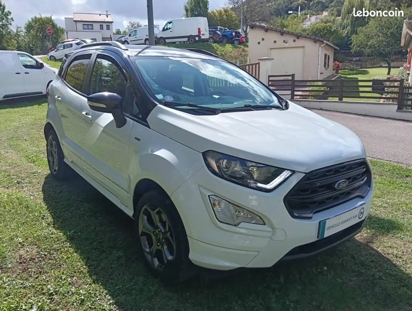 Ford EcoSport 1.0 EcoBoost 125ch ST-Line Garantie 12 mois Blanc - 2