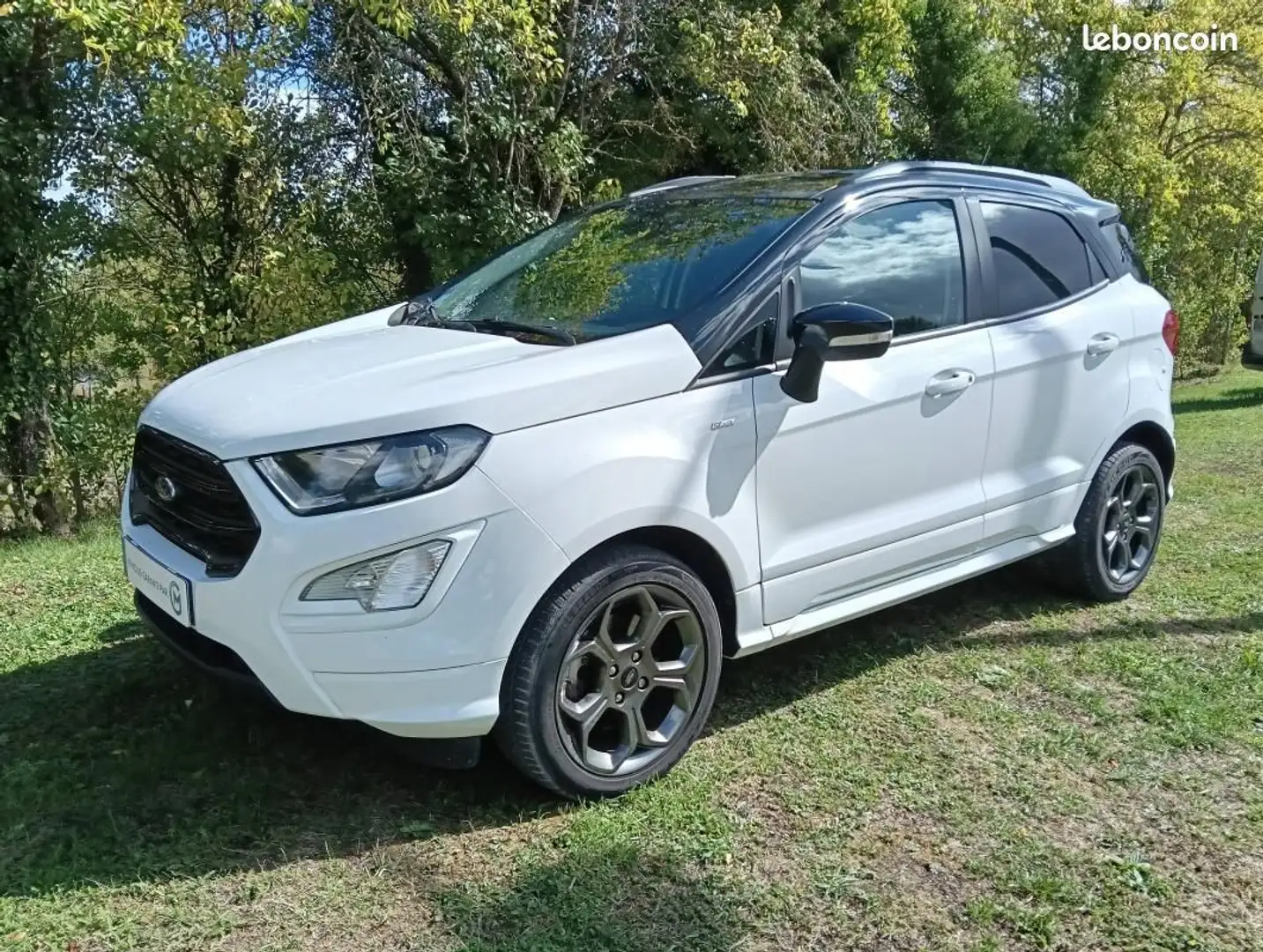 Ford EcoSport 1.0 EcoBoost 125ch ST-Line Garantie 12 mois Blanc - 1