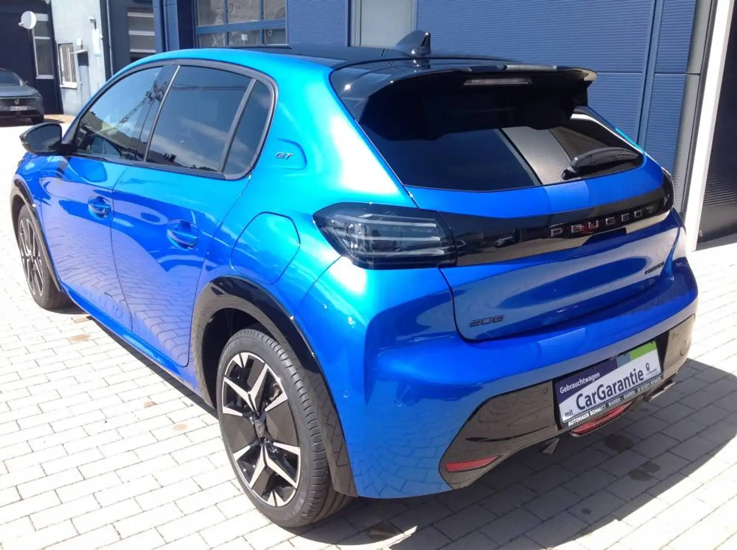 Peugeot 208 GT Hybrid 145 e-DSC6 Bleu - 2