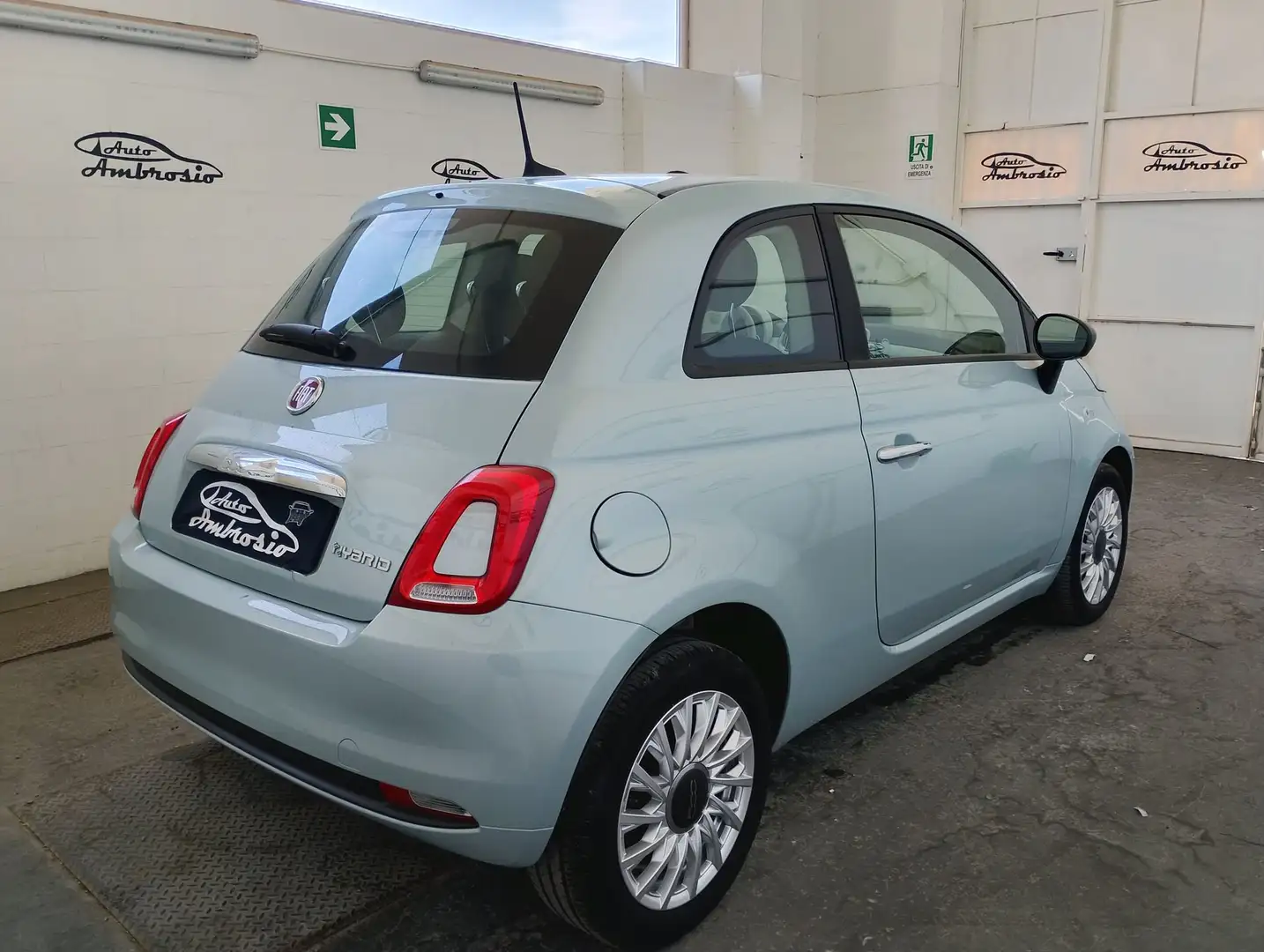 Fiat 500 1.0 Hybrid TUA DA 131,00 AL MESE Blauw - 2