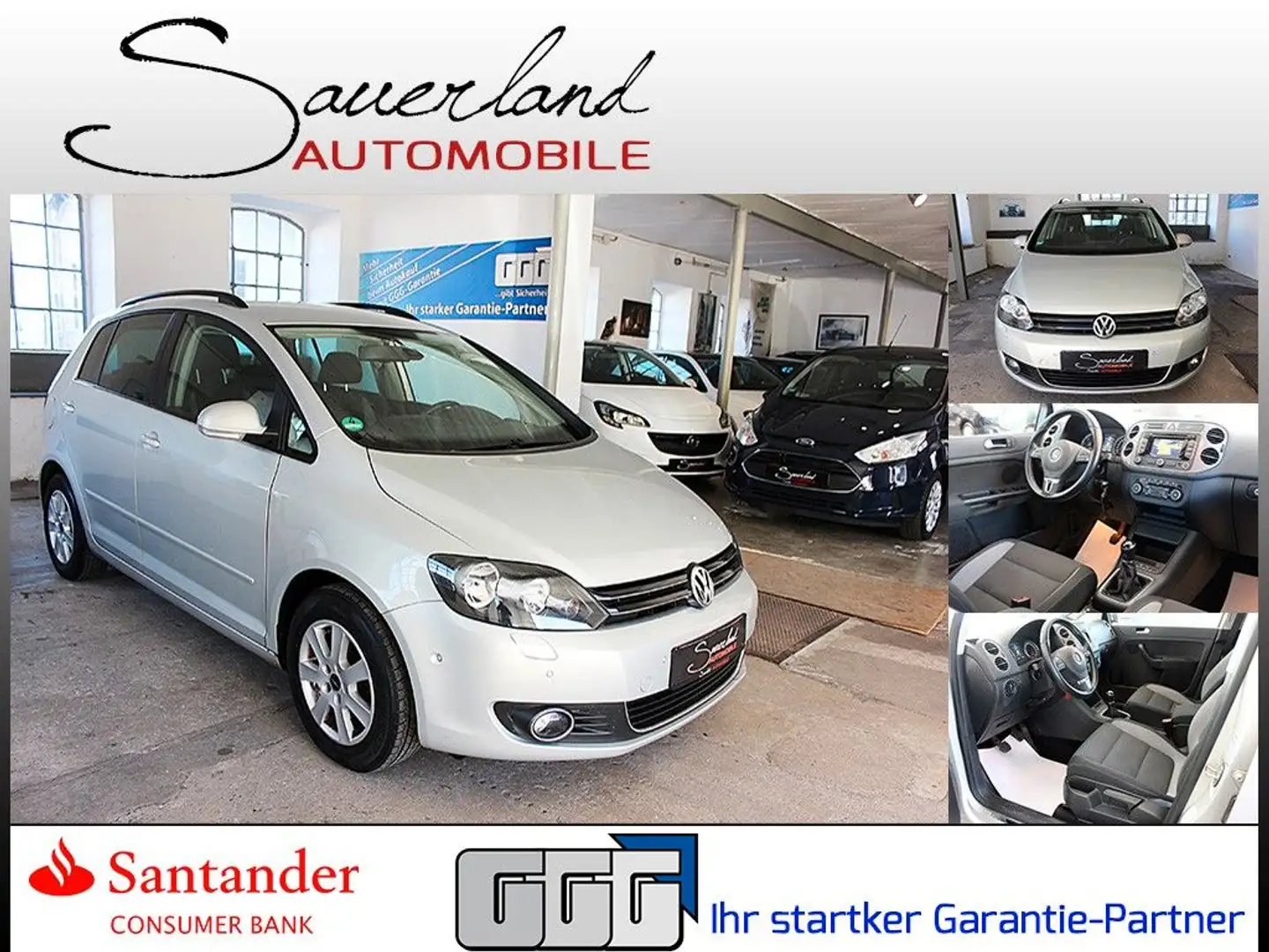 Volkswagen Golf Plus VI Life KLIMATRONIC AHK PDC SHZ Silber - 1