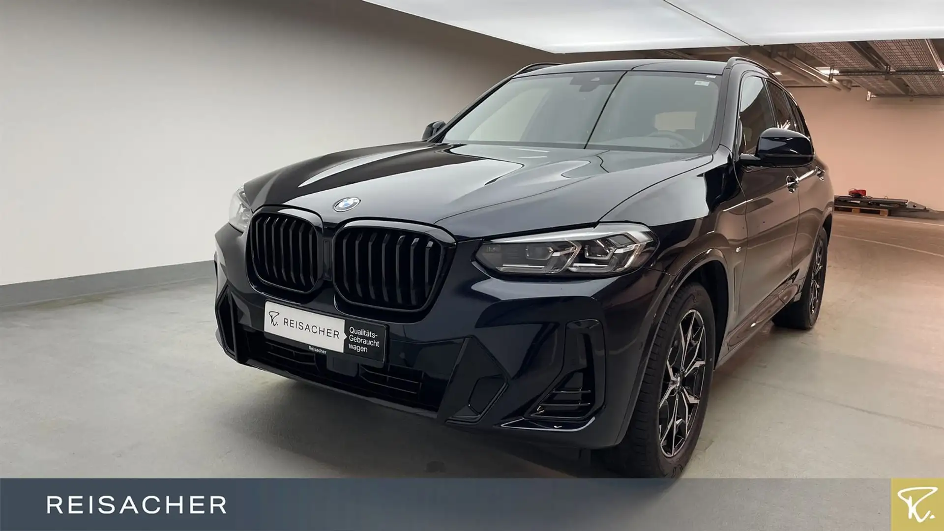 BMW X3 xDrive 20d A M-Sport AHK RFK ACC DA FLA Schwarz - 1