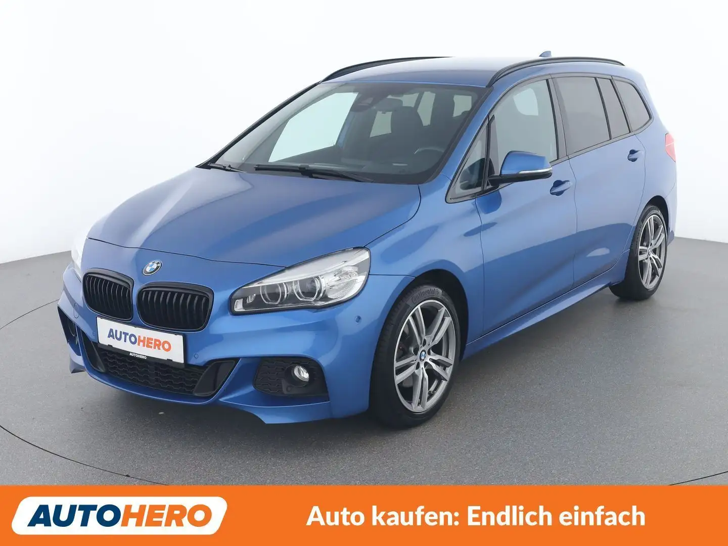 BMW 218 218d Gran Tourer xDrive M Sport Blau - 1