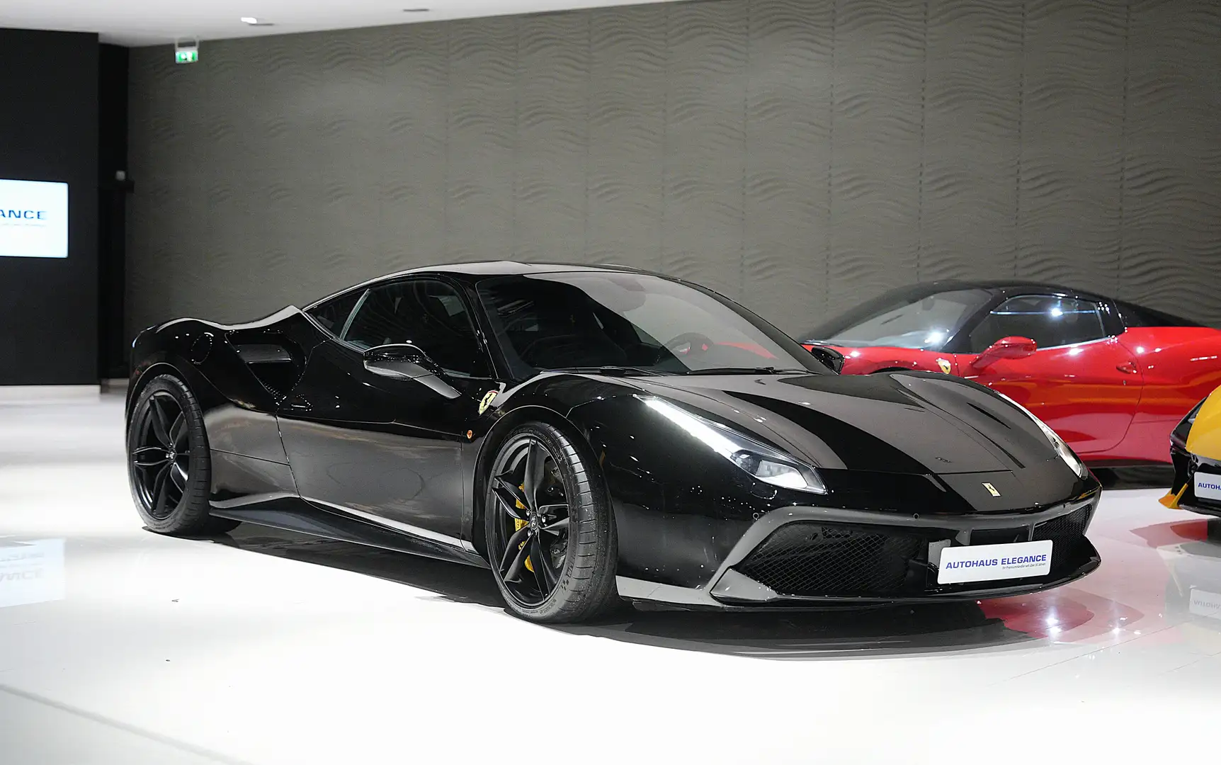 Ferrari 488 GTB*CARBON-LED*RACING-SEATS*JBL*1.HAND* Noir - 2