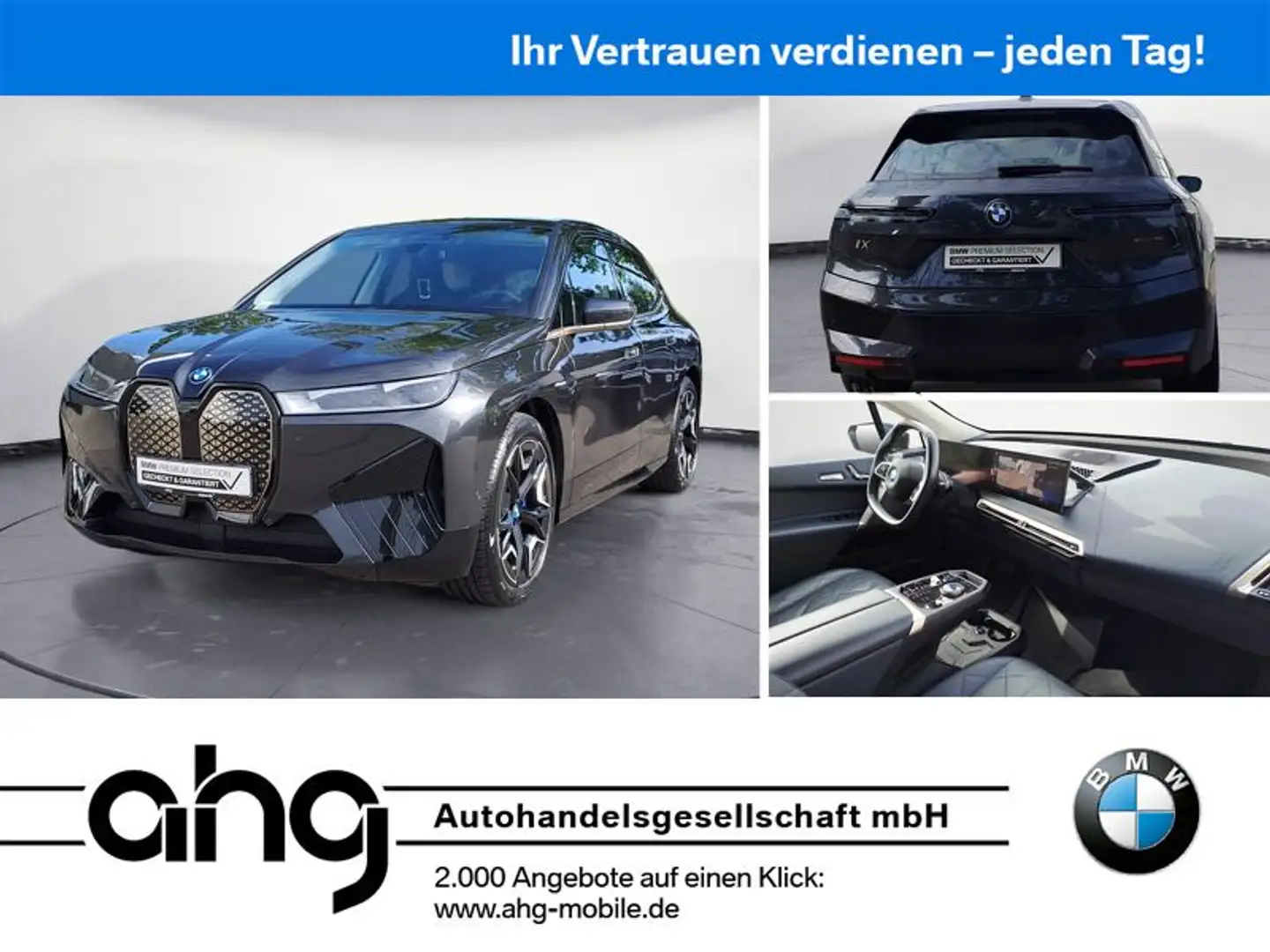 BMW iX xDrive50 M Sport | Aktivlenk.| B&W Sound | So Gris - 1