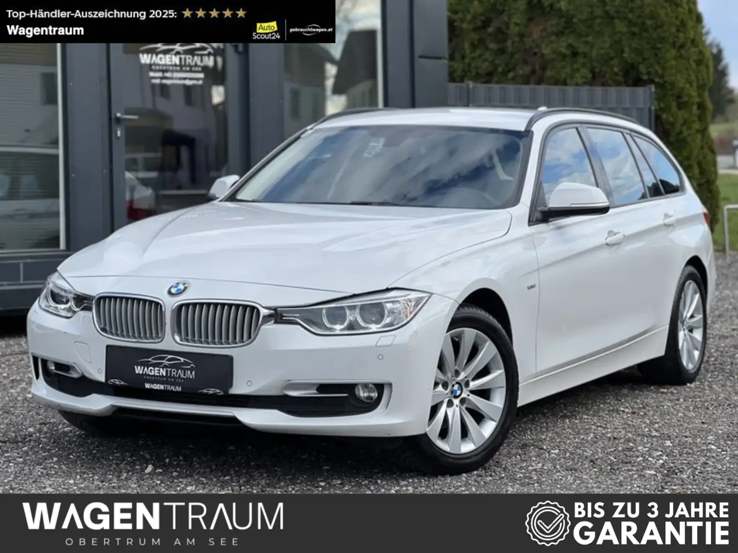 BMW 320 d xDrive - 1.Besitz - Xenon - Navi - KeylessGo - Weiß - 1