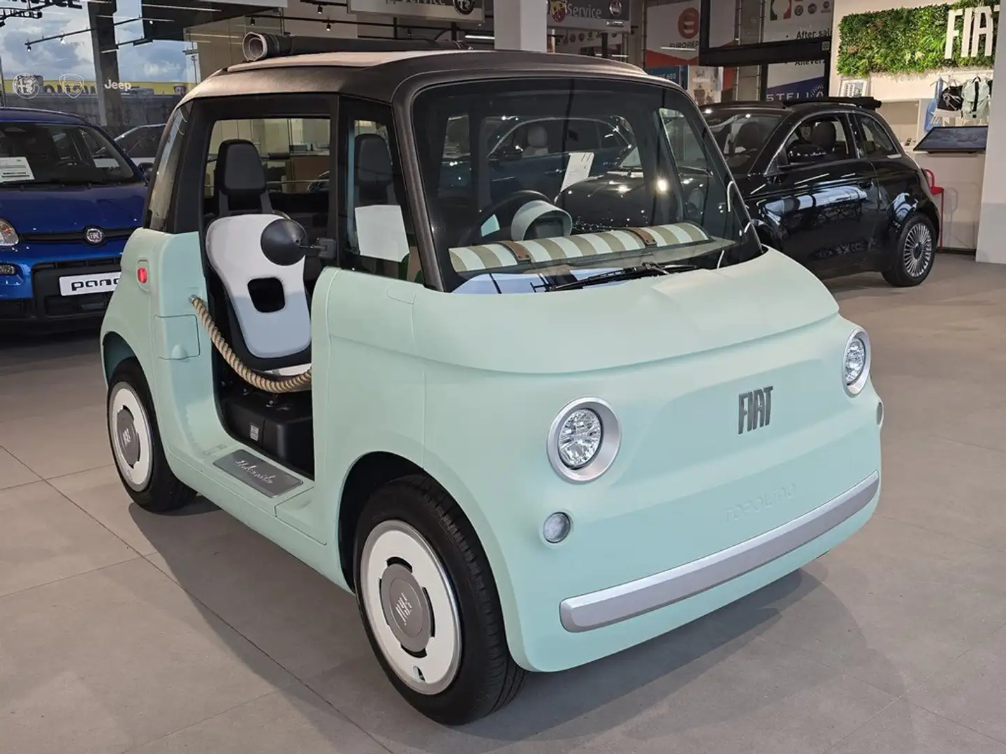 Fiat Topolino Dolcevita Groen - 1