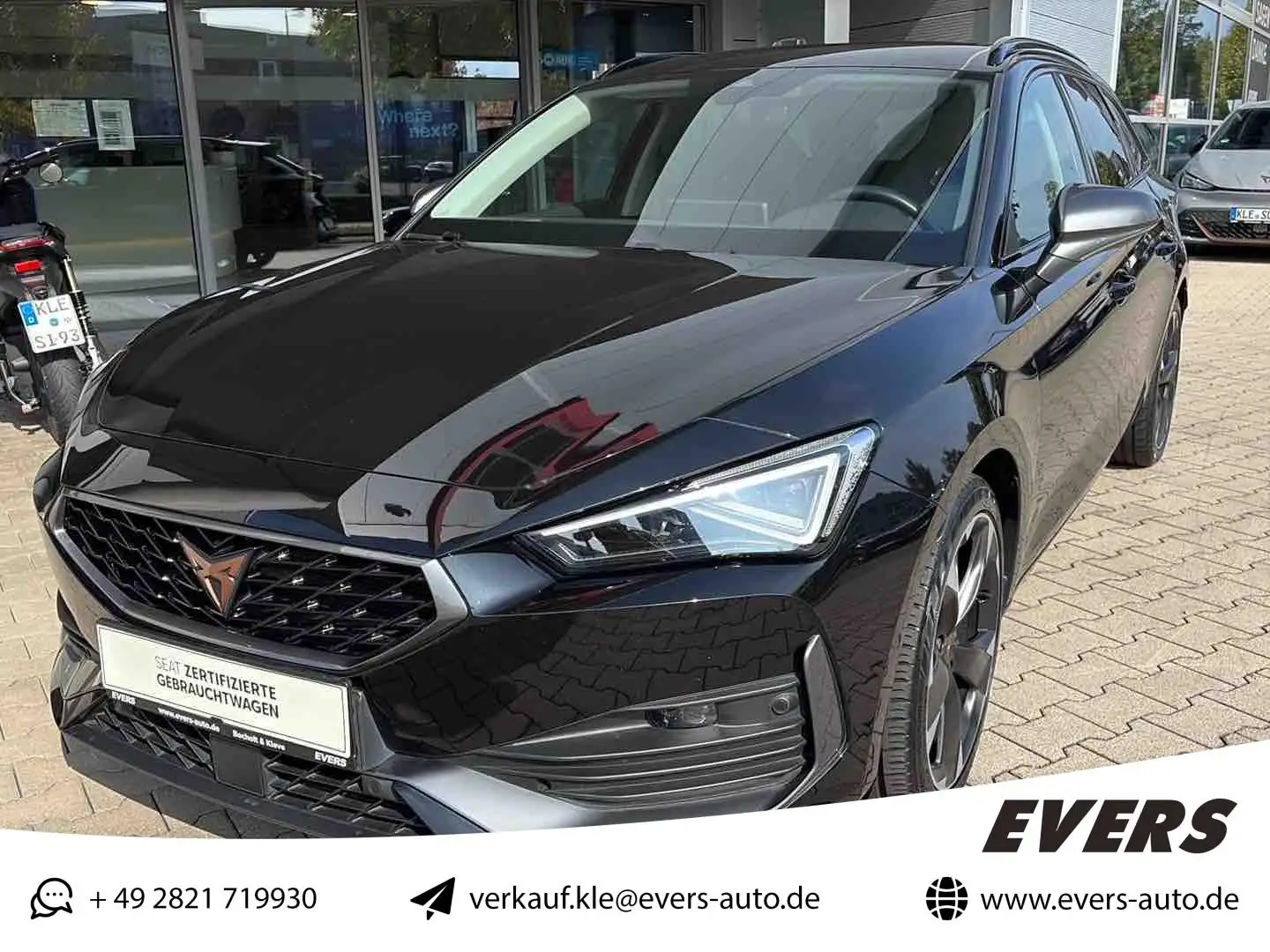 CUPRA Leon SP 2.0 TDI DSG NAVI AHK MEMORY eKLAPPE Schwarz - 1