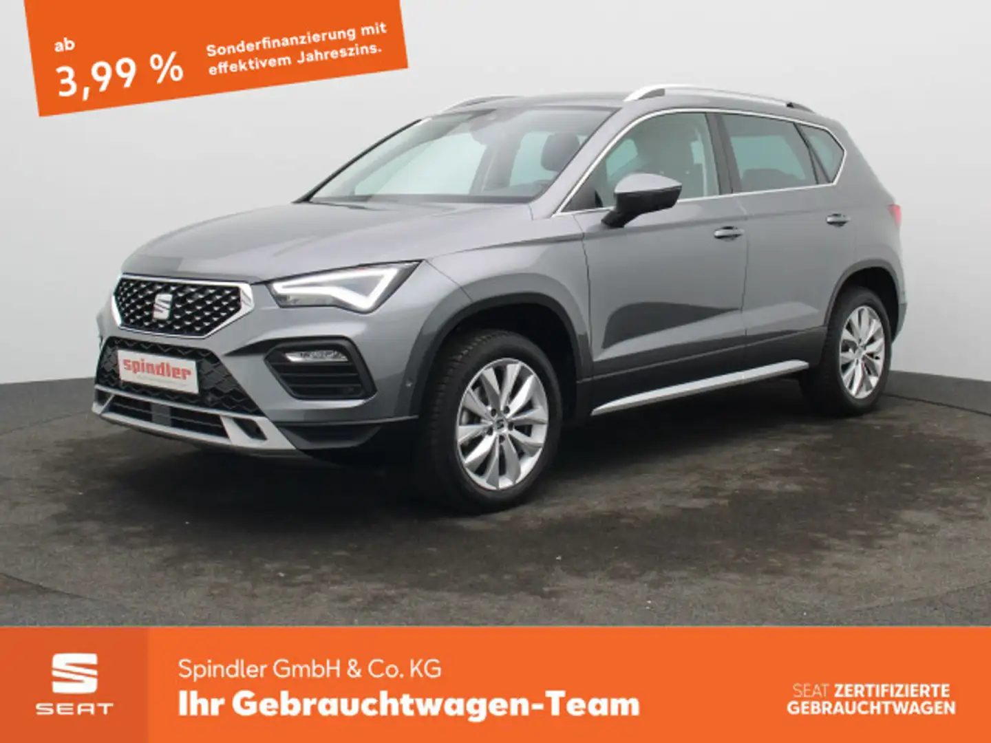 SEAT Ateca Xperience 1.5 TSI DSG / LED, ACC, AHK, RFK Gris - 1