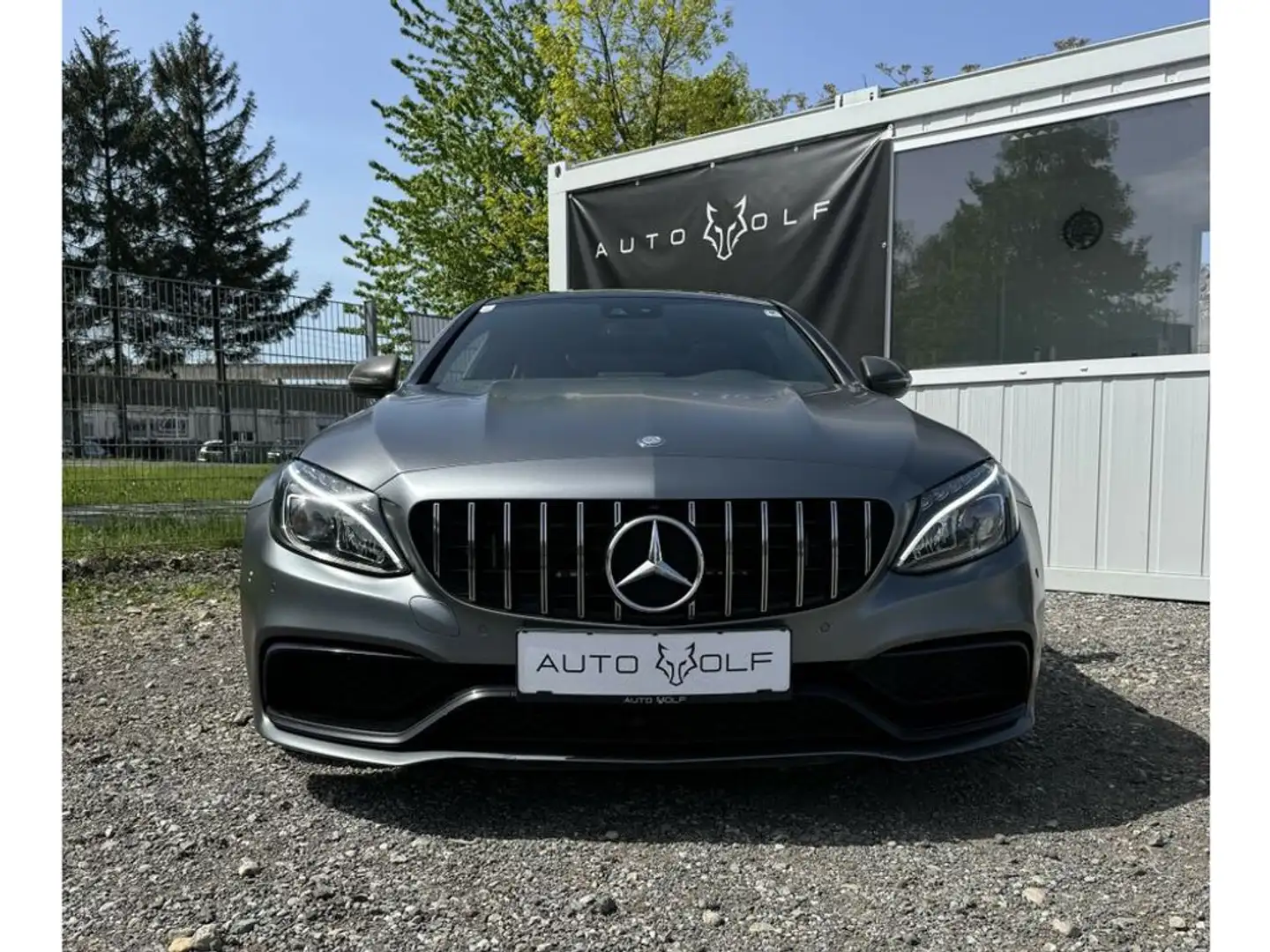 Mercedes-Benz C63AMG*NIGHT-PAKET*BURMESTER*PANO*MEMORY*NAPPA Gris - 2