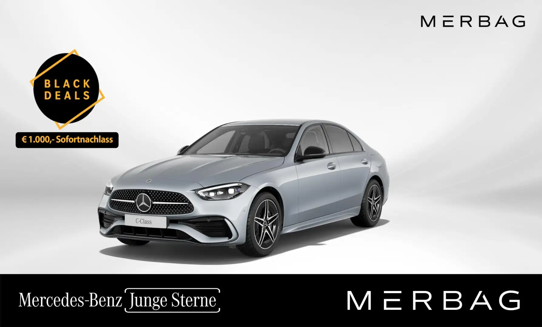 Mercedes-Benz C 300 de 4MATIC Plateado - 1