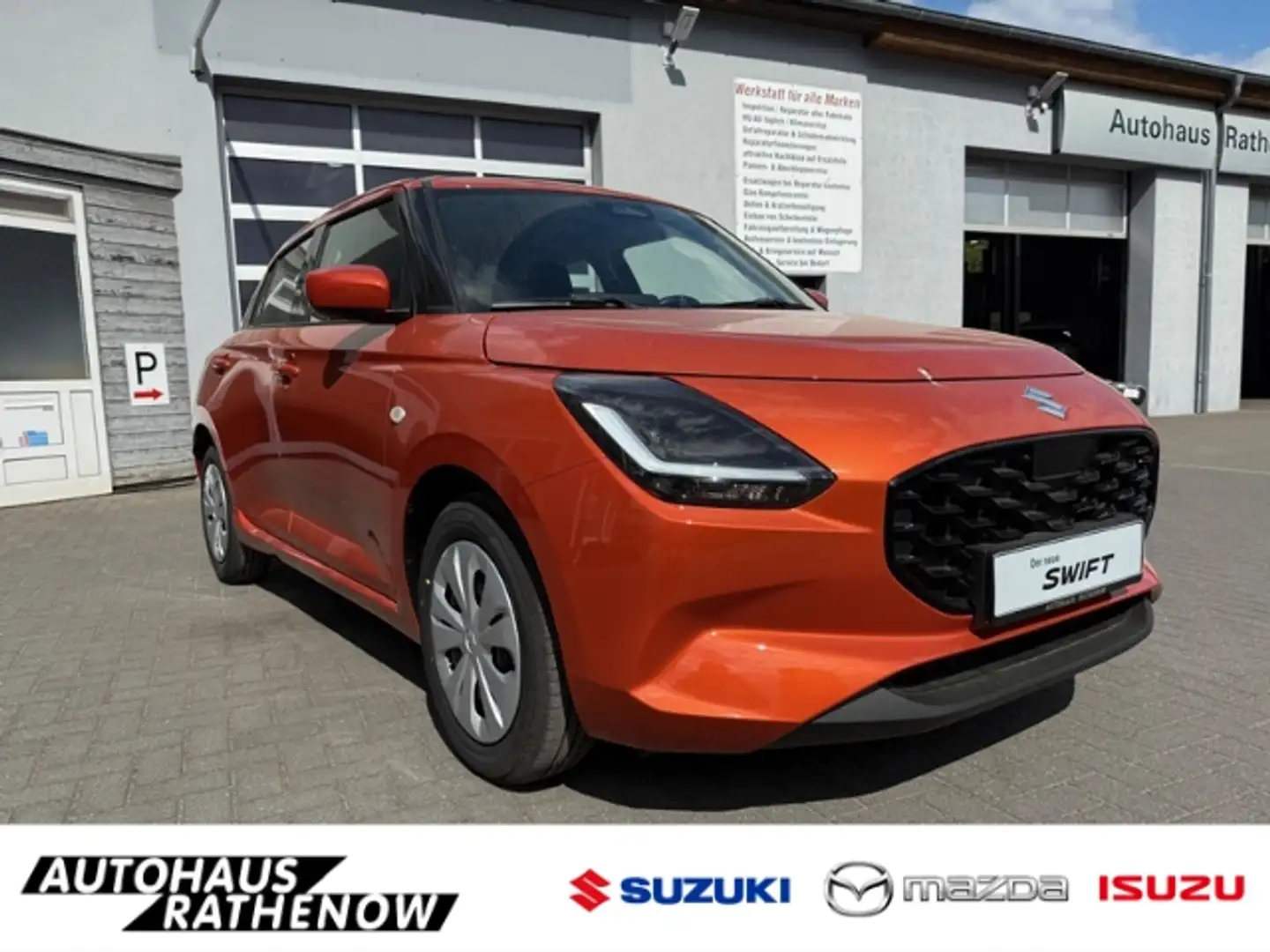 Suzuki Swift 1.2 Dualjet Hybrid Club* Klima LED PDC hinten u.v. Orange - 1