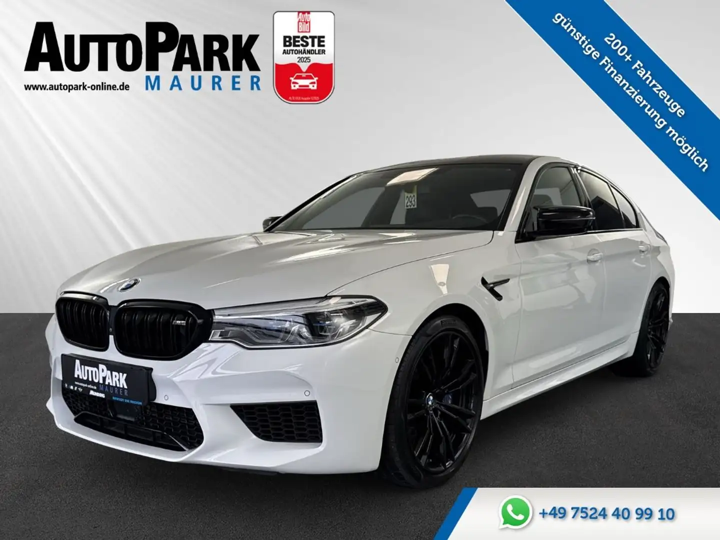 BMW M5 Lim. Competition*Carbondach*Harman/Kardon* Blanc - 1