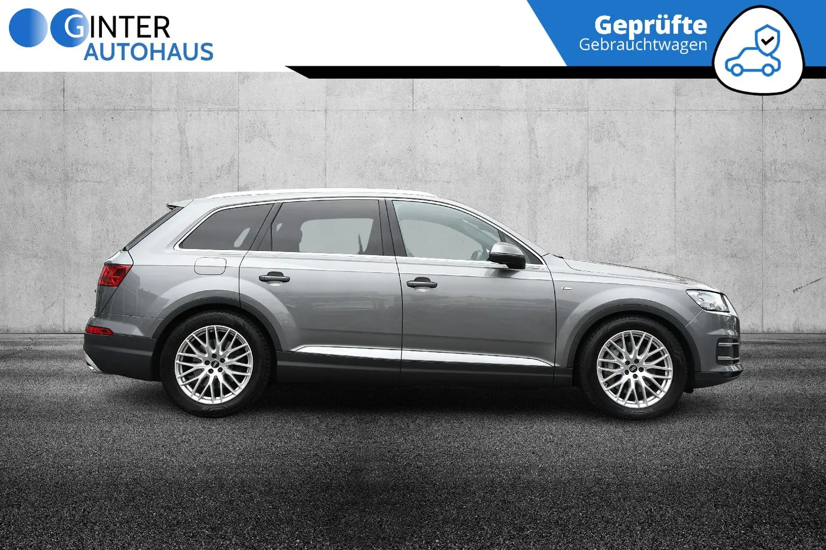 Audi Q7 3.0 TDI quattro S line Sport / Plus Grau - 2