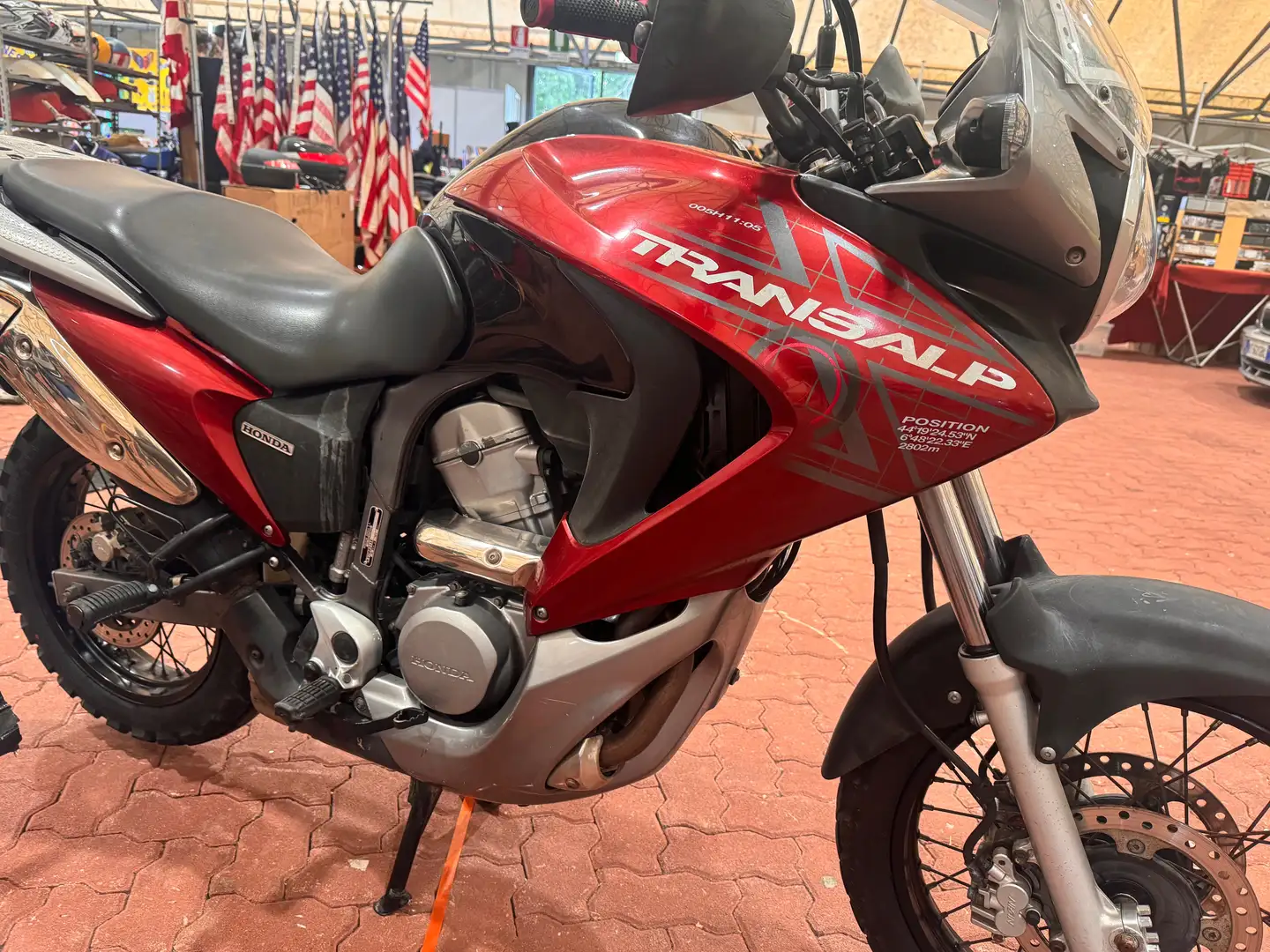 Honda Transalp 700 ABS Červená - 2