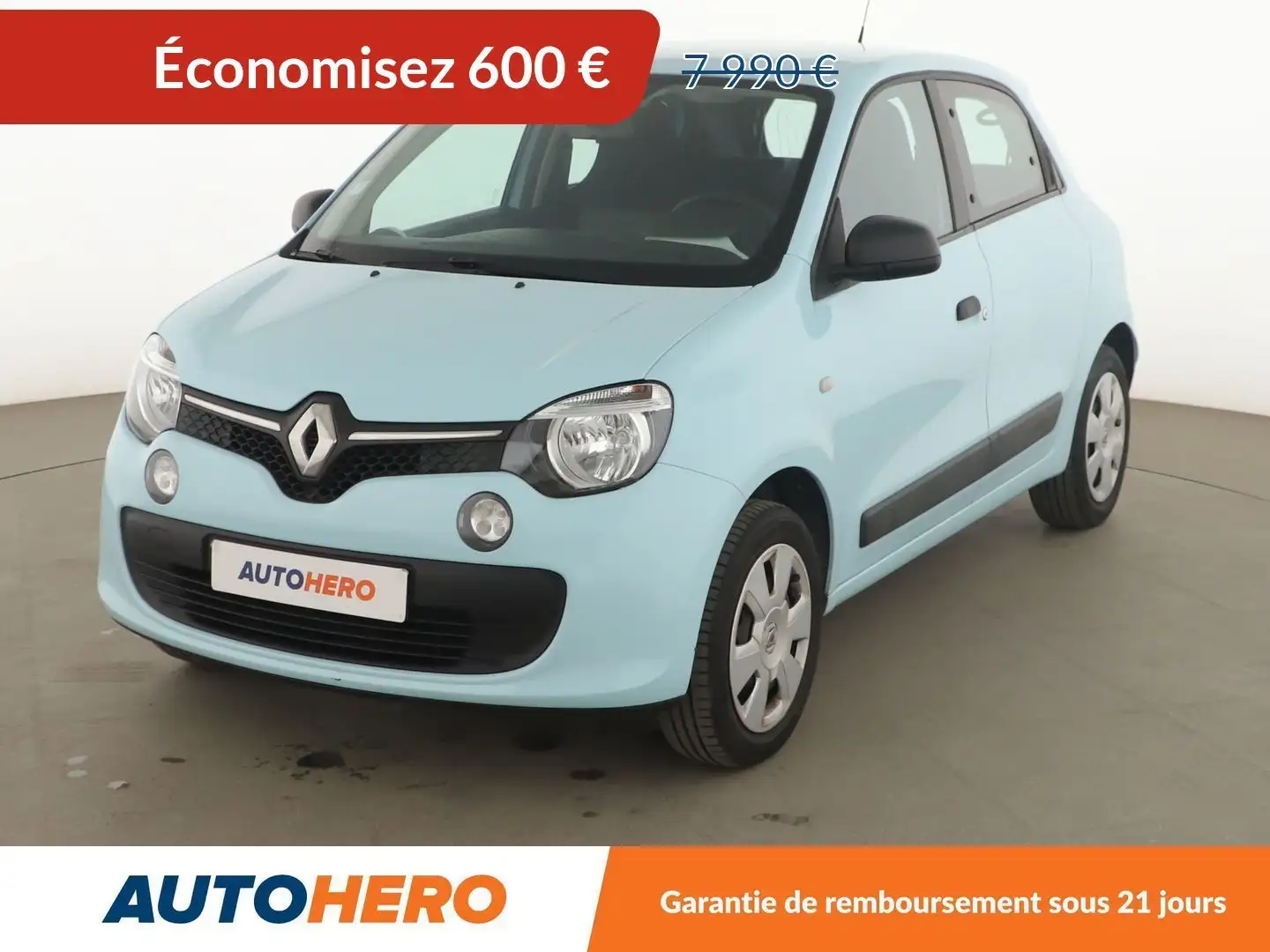 Renault Twingo 1.0 SCe Life Bleu - 1