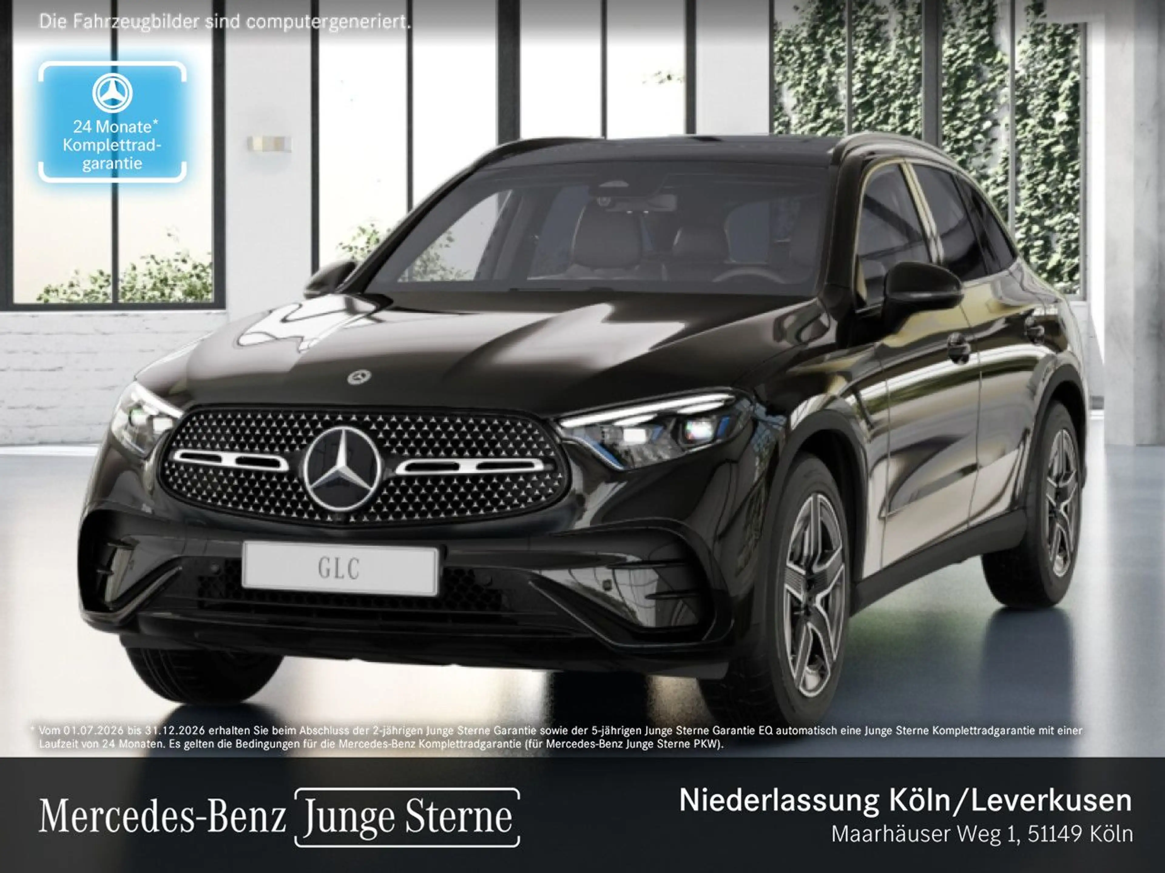 Mercedes-Benz GLC 300 d 4M AMG+NIGHT+PANO+AHK+KAMERA+SITZKLIMA
