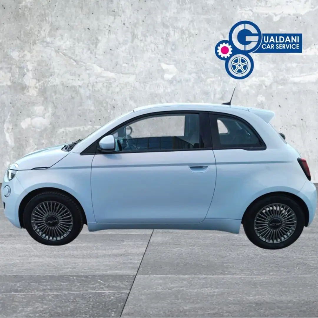 Fiat 500e 500e Berlina 42 kWh Icon Blauw - 1