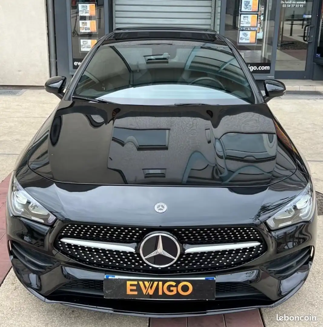Mercedes-Benz CLA 220 Classe Mercedes COUPE 2.0l 220D 190ch AMG LINE 8G- Noir - 2