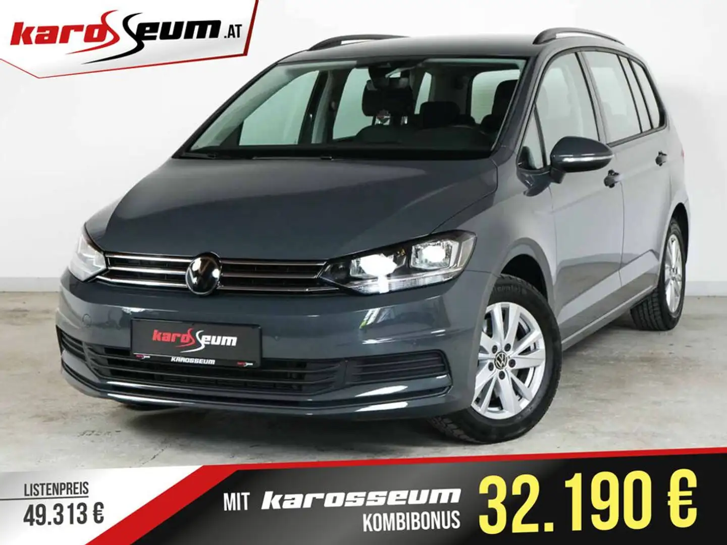 Volkswagen Touran Comfortline Aut. | FAMILIENFAVORIT | 7Sitze Grau - 1