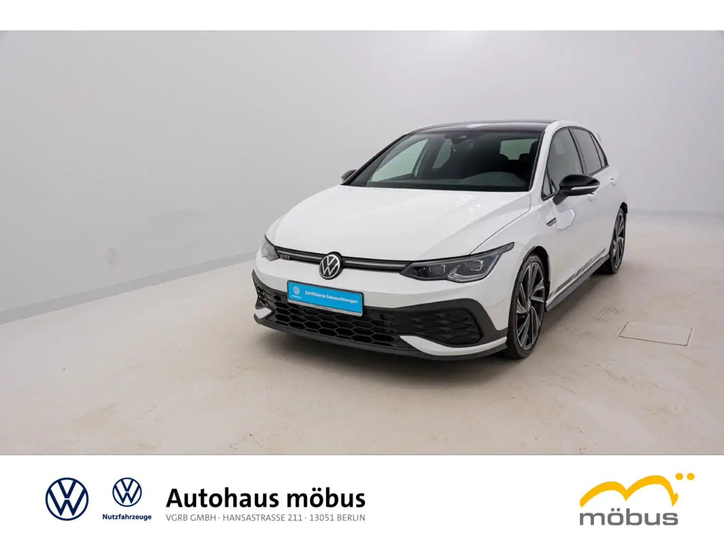 Volkswagen Golf GTI Golf VIII GTI CLUBSPORT 2.0 TSI*DCC*ACC*MATRIX*A Schwarz - 2